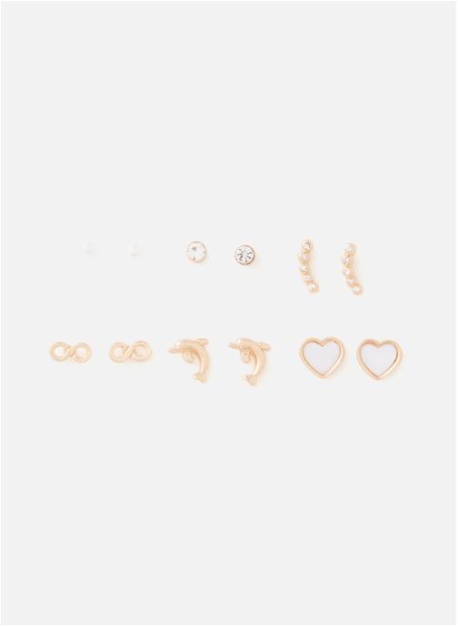 Balaboosté Boucles d'oreilles femme or et bronze