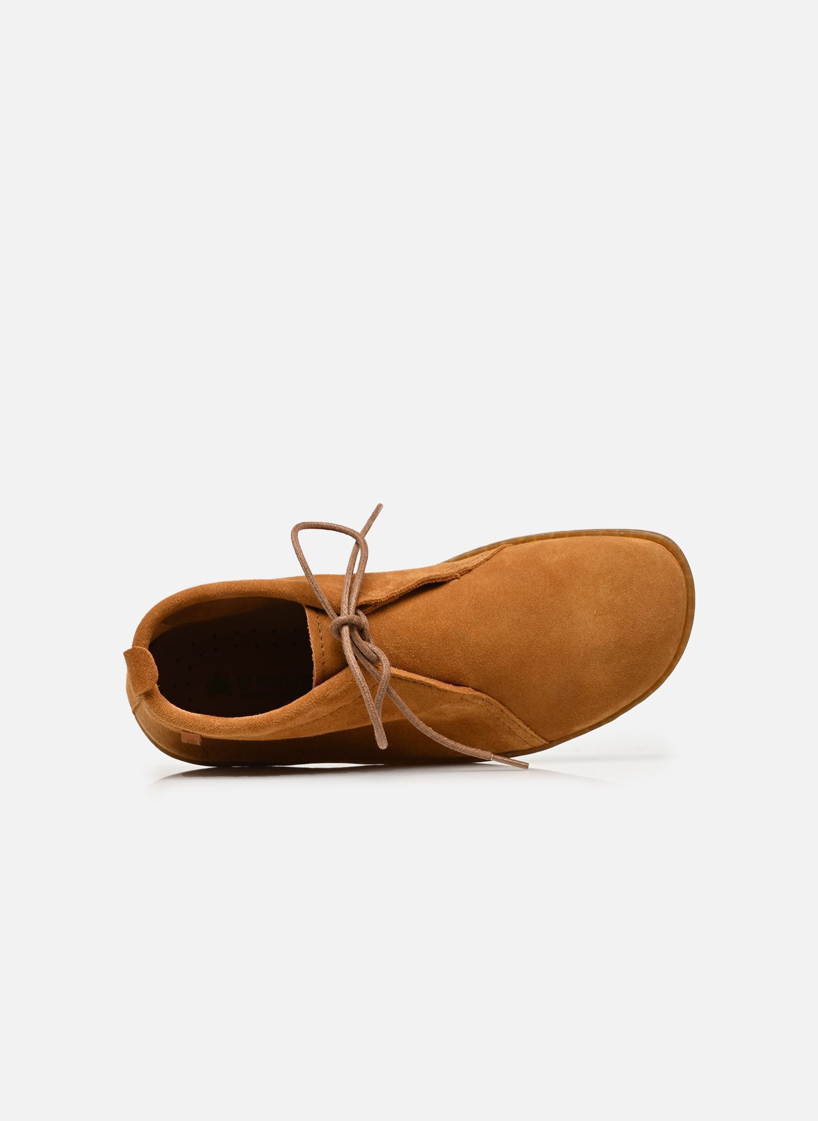 Geschnürte Stiefeletten EL VIAJERO N5290 damen braun El Naturalista Geschnürte Stiefeletten EL VIAJERO N5290 damen braun SILK SUEDE TOFFEE