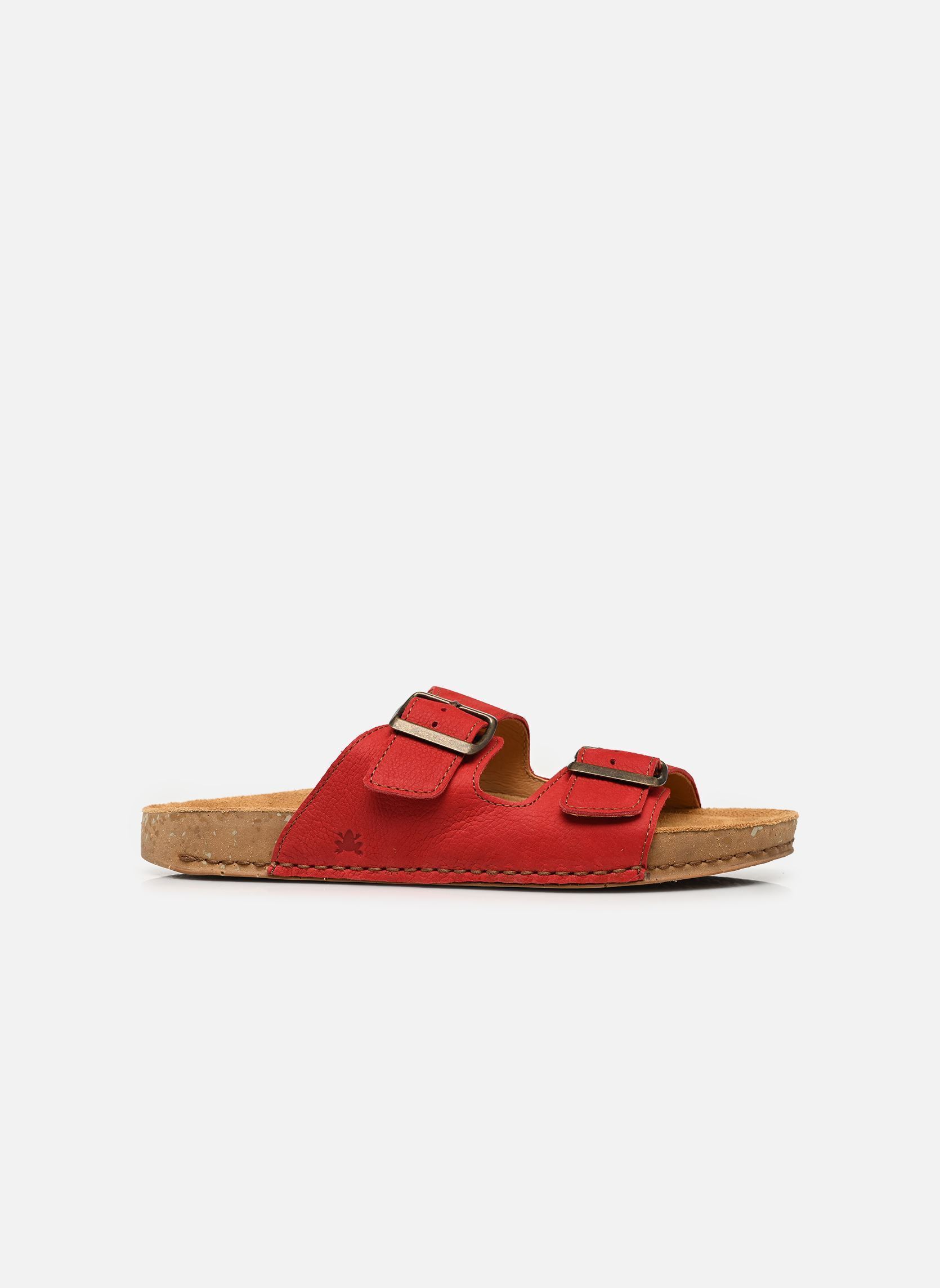 Pantoletten und Clogs BALANCE N5794 damen rot El Naturalista Pantoletten und Clogs BALANCE N5794 damen rot NOBUCK TIBET