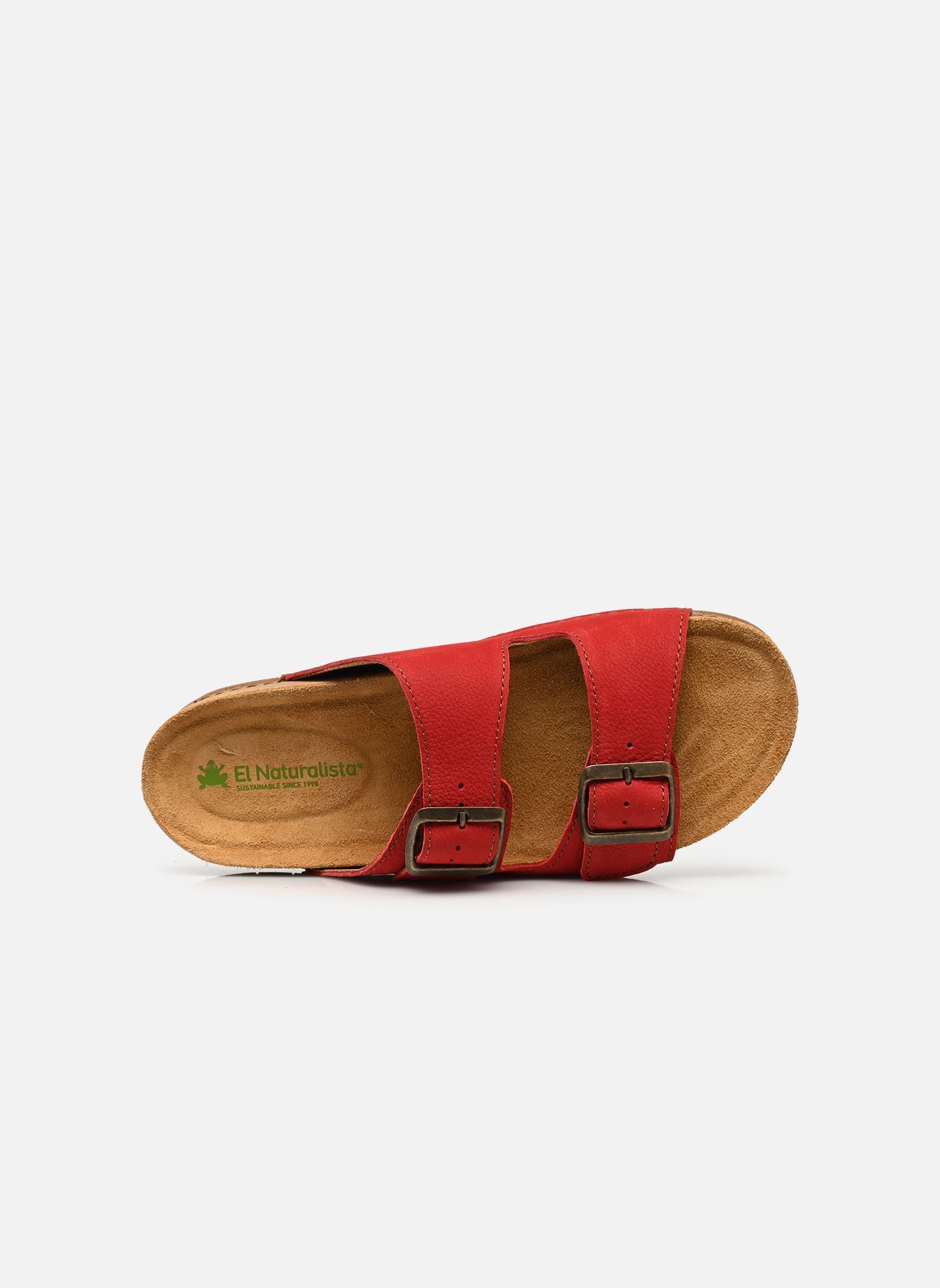 Pantoletten und Clogs BALANCE N5794 damen rot El Naturalista Pantoletten und Clogs BALANCE N5794 damen rot NOBUCK TIBET