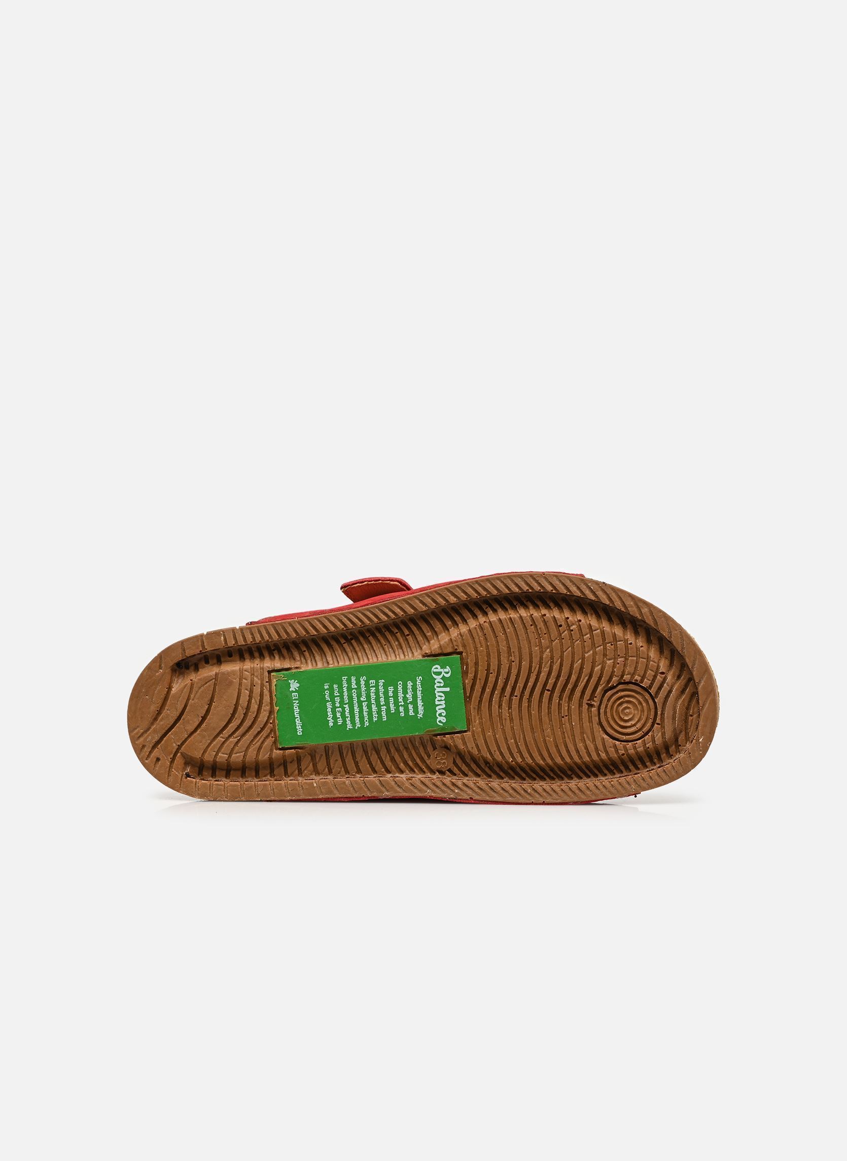 Pantoletten und Clogs BALANCE N5794 damen rot El Naturalista Pantoletten und Clogs BALANCE N5794 damen rot NOBUCK TIBET