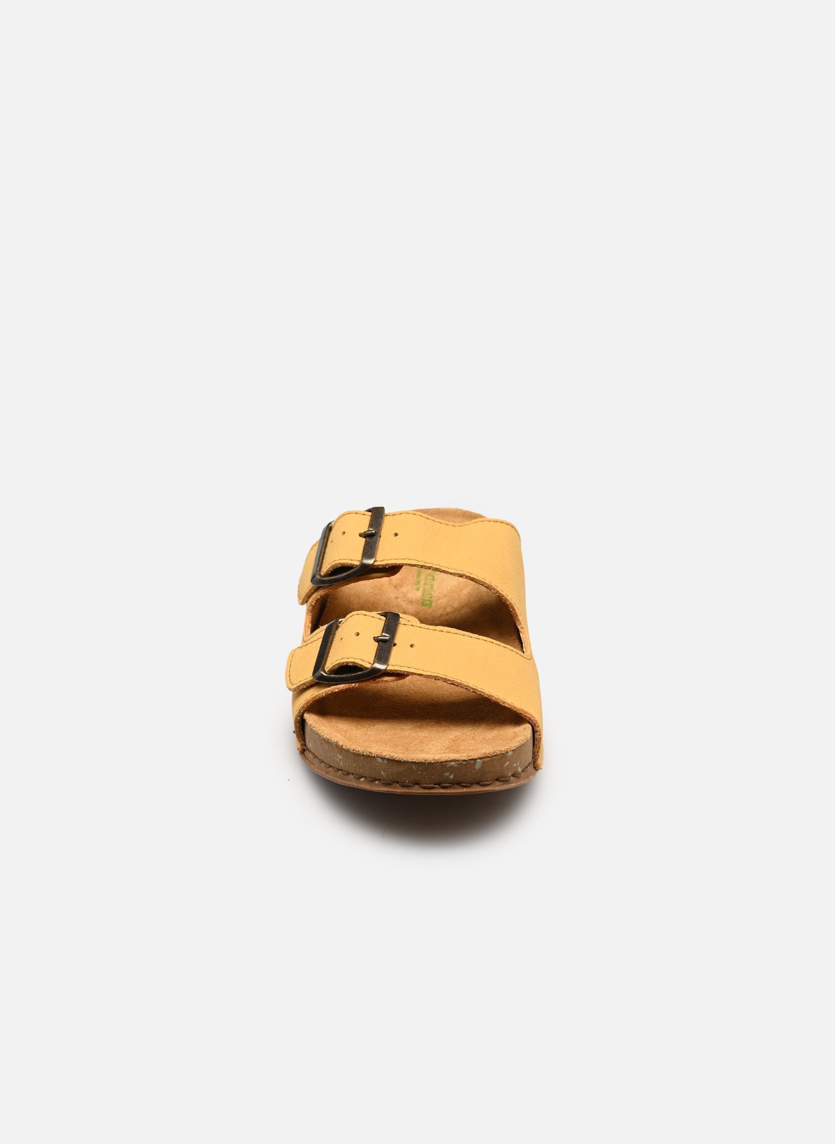 Mules et sabots BALANCE N5794 femme jaune El Naturalista Mules et sabots BALANCE N5794 femme jaune NOBUCK HONEY