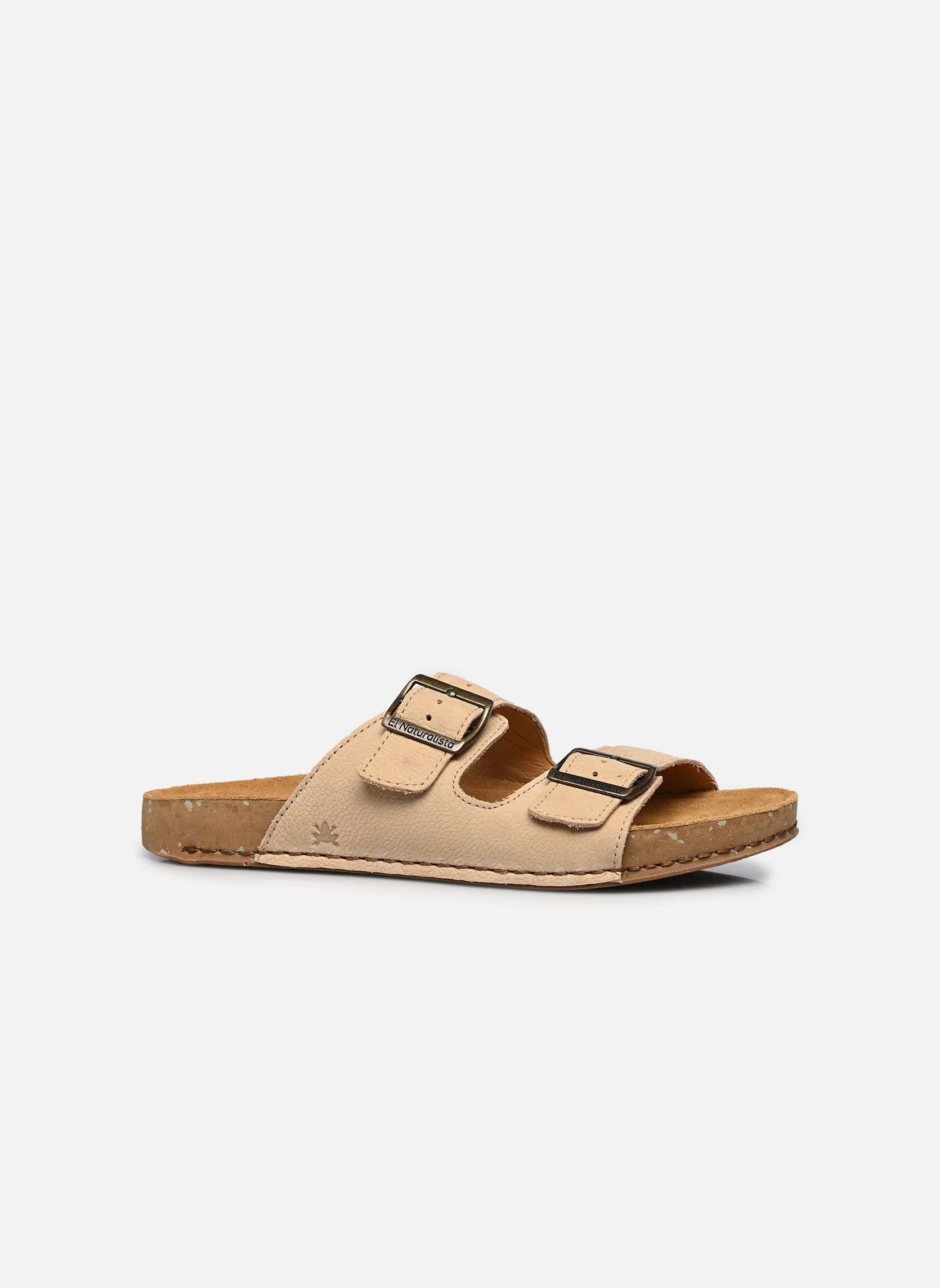 Mules et sabots BALANCE N5794 femme blanc El Naturalista Mules et sabots BALANCE N5794 femme blanc NOBUCK CREAM