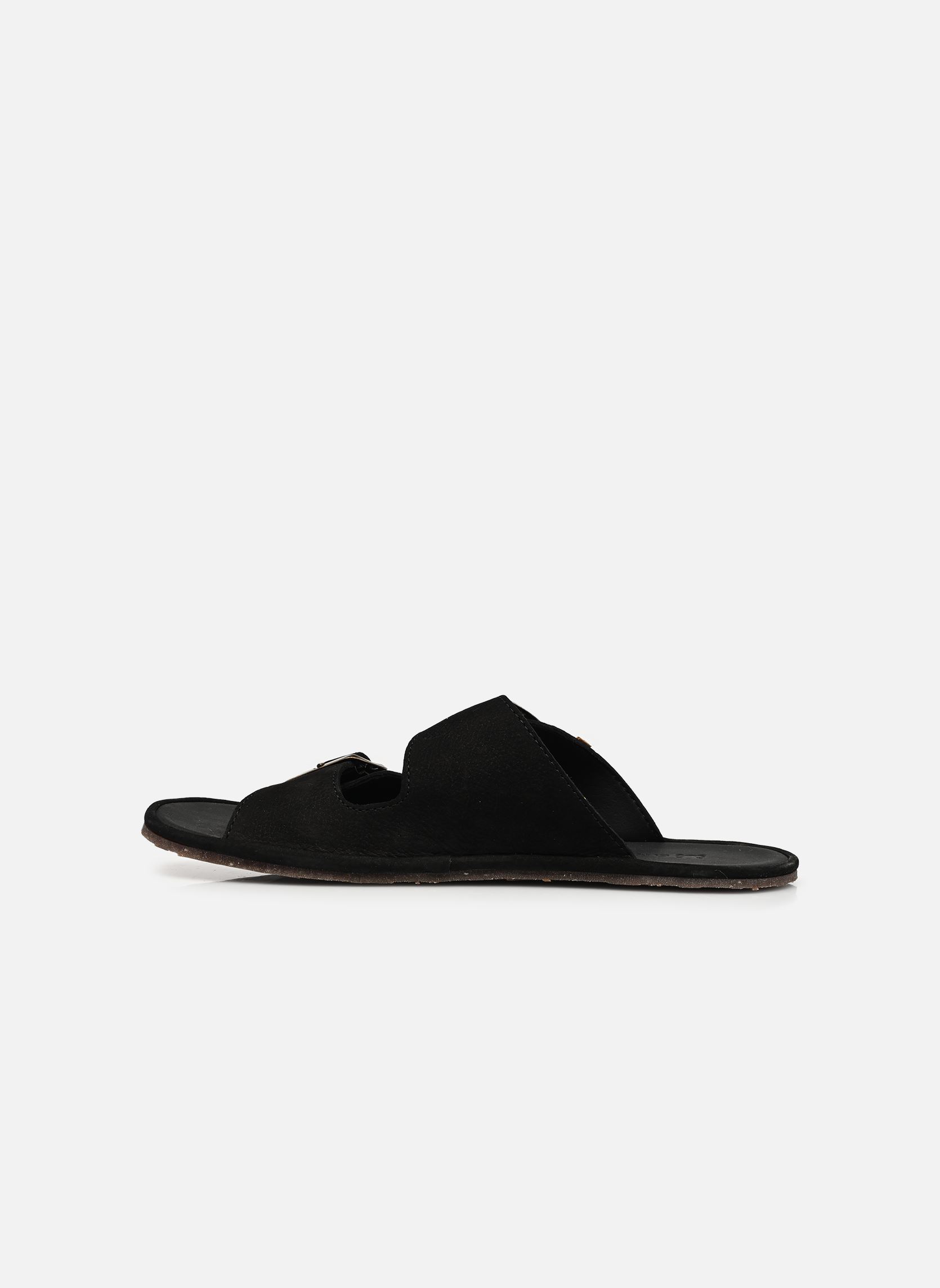Pantoletten und Clogs BARE SANDALS N5682 damen schwarz El Naturalista Pantoletten und Clogs BARE SANDALS N5682 damen schwarz NOBUCK LAVADO BLACK
