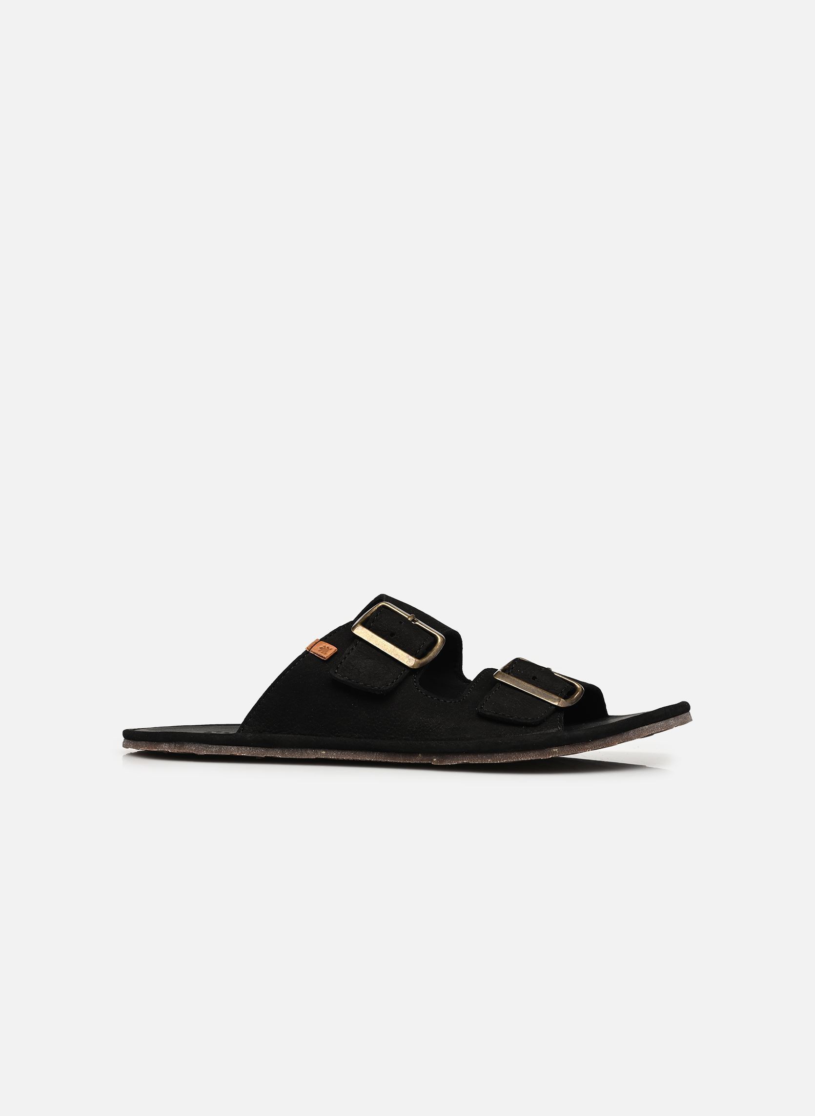 Pantoletten und Clogs BARE SANDALS N5682 damen schwarz El Naturalista Pantoletten und Clogs BARE SANDALS N5682 damen schwarz NOBUCK LAVADO BLACK