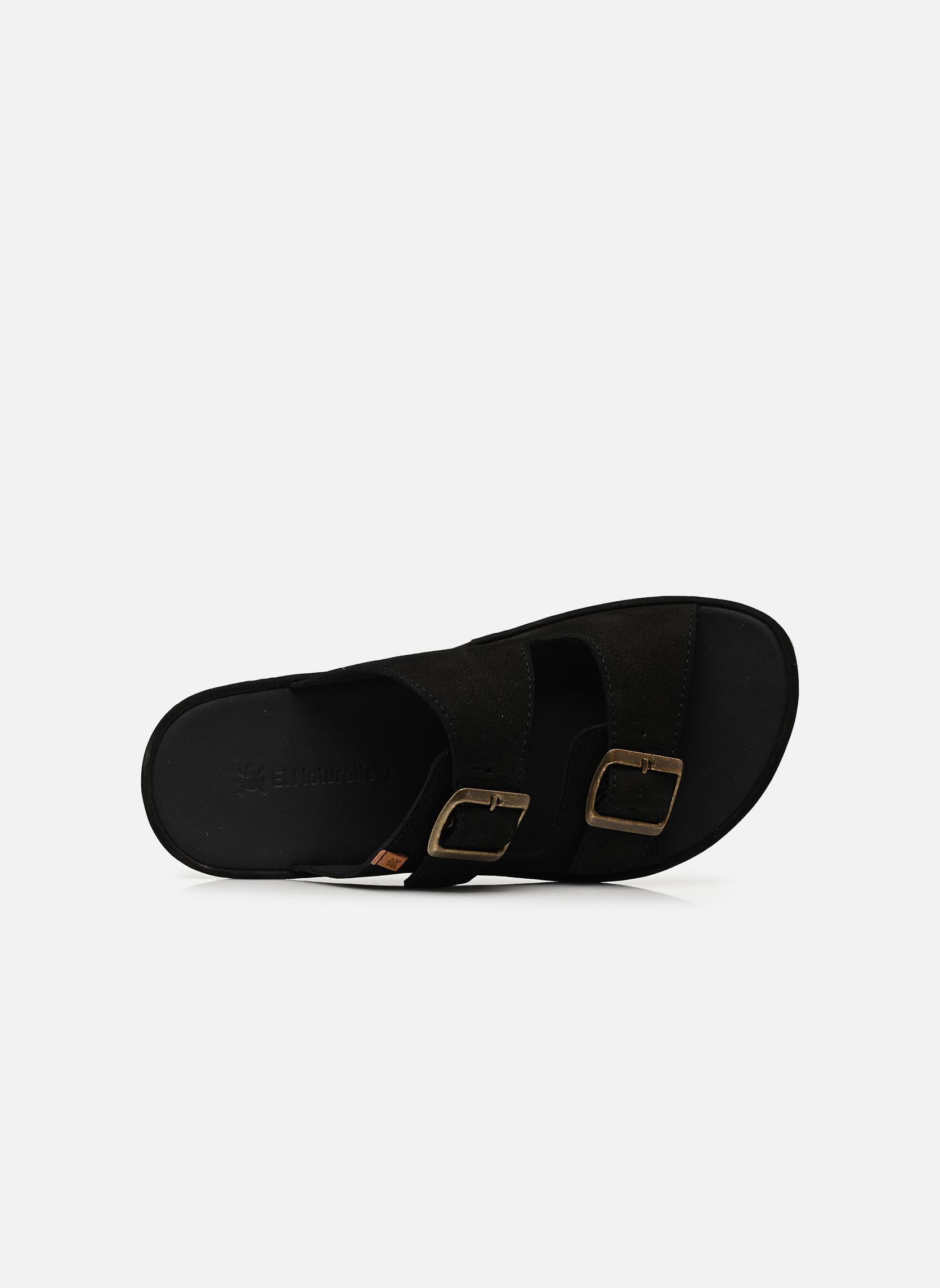 Pantoletten und Clogs BARE SANDALS N5682 damen schwarz El Naturalista Pantoletten und Clogs BARE SANDALS N5682 damen schwarz NOBUCK LAVADO BLACK