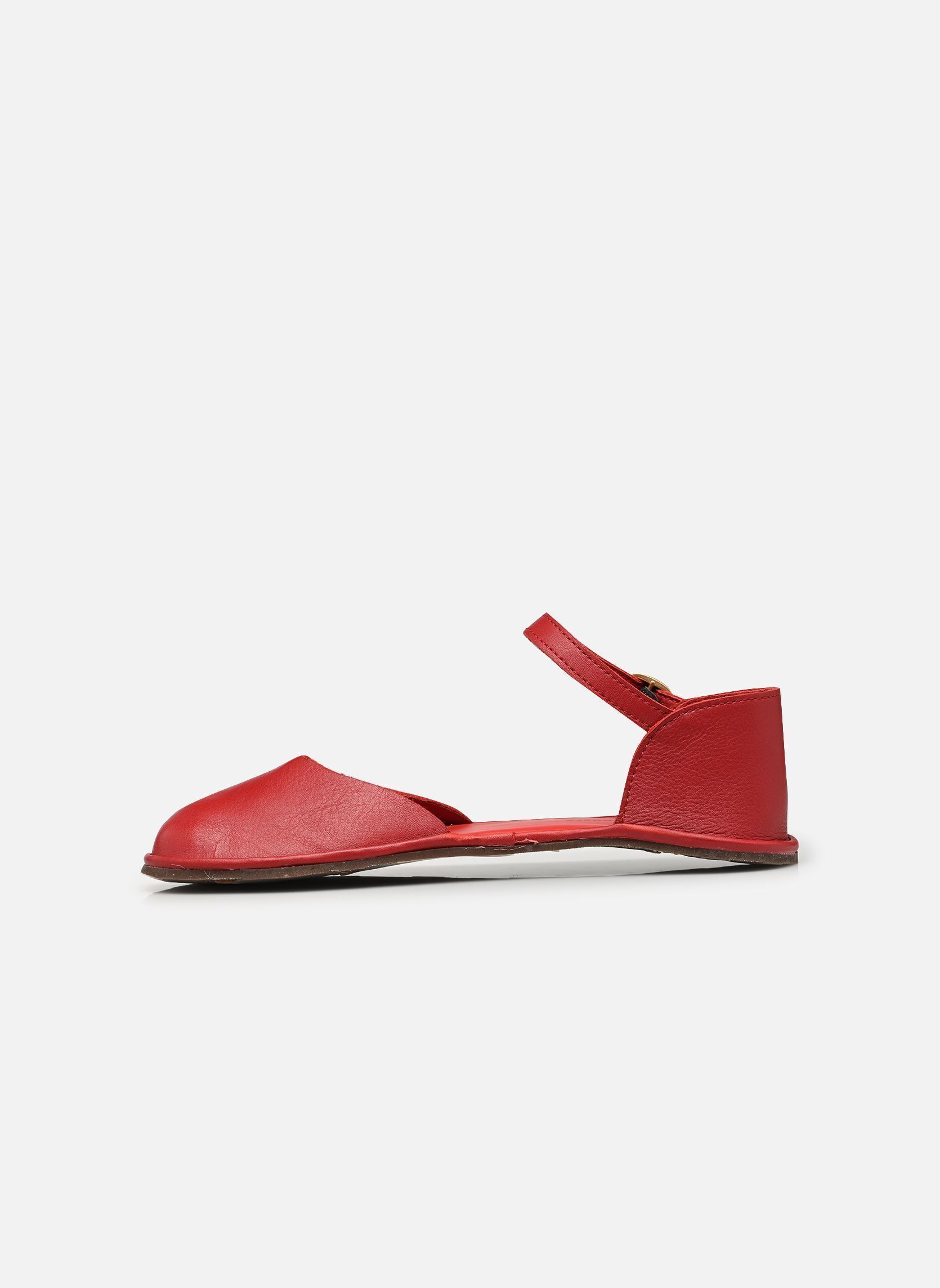 Platte sandalen Bare Sandals N5683 dames rood El Naturalista Platte sandalen Bare Sandals N5683 dames rood SOFT NAPPA ROSSO