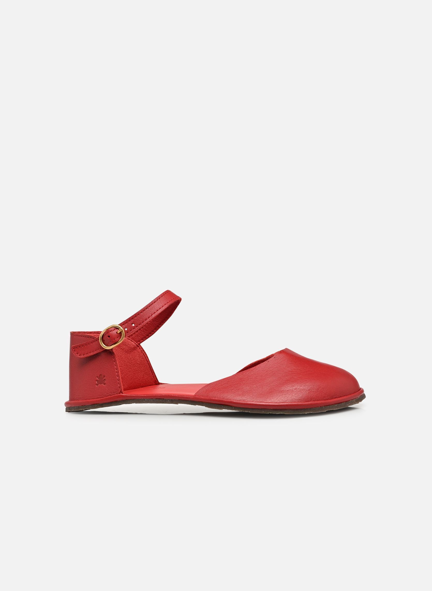 Platte sandalen Bare Sandals N5683 dames rood El Naturalista Platte sandalen Bare Sandals N5683 dames rood SOFT NAPPA ROSSO