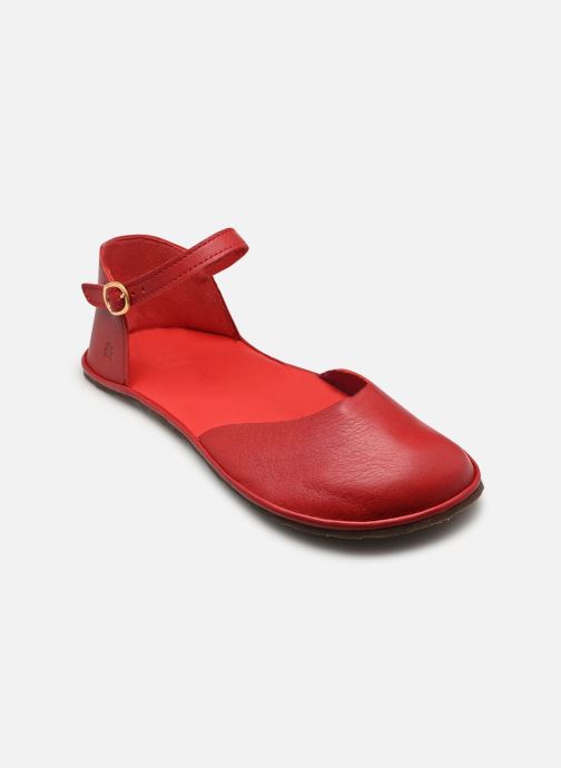 El Naturalista Flache Sandalen Bare Sandals N5683 damen rot