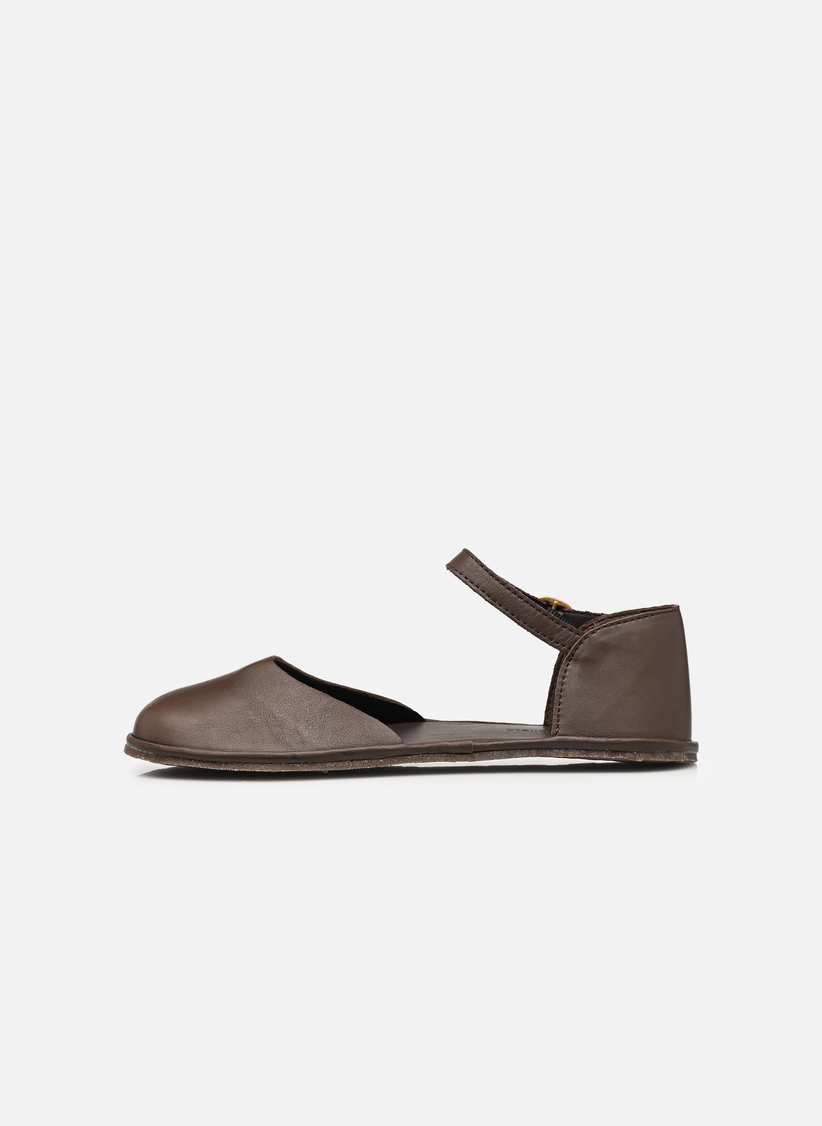 Platte sandalen Bare Sandals N5683 dames bruin El Naturalista Platte sandalen Bare Sandals N5683 dames bruin SOFT NAPPA TESTA