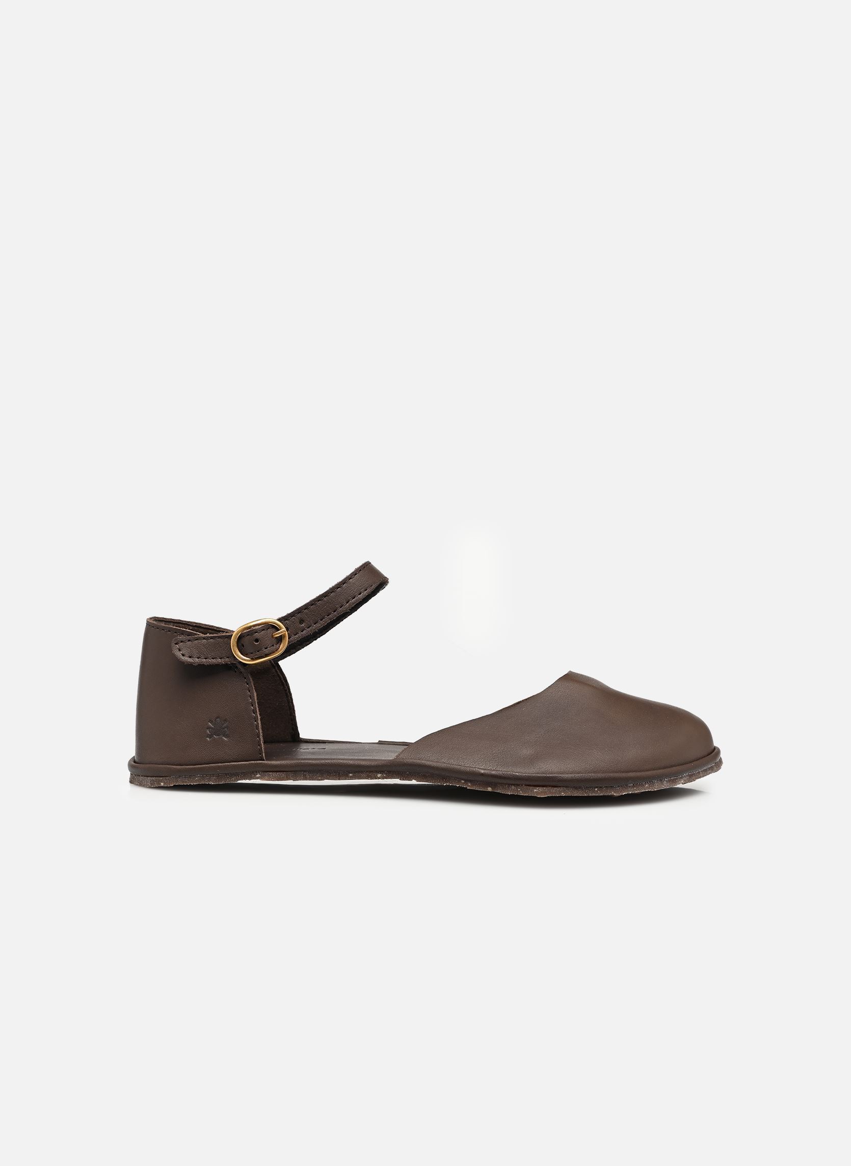 Platte sandalen Bare Sandals N5683 dames bruin El Naturalista Platte sandalen Bare Sandals N5683 dames bruin SOFT NAPPA TESTA