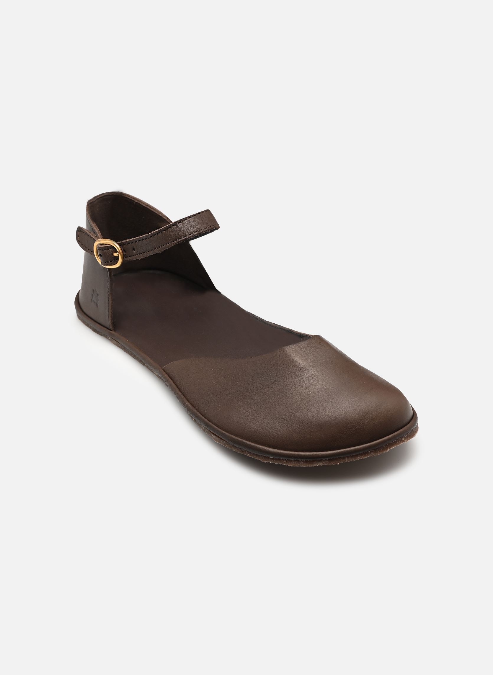Platte sandalen Bare Sandals N5683 dames bruin El Naturalista Platte sandalen Bare Sandals N5683 dames bruin SOFT NAPPA TESTA