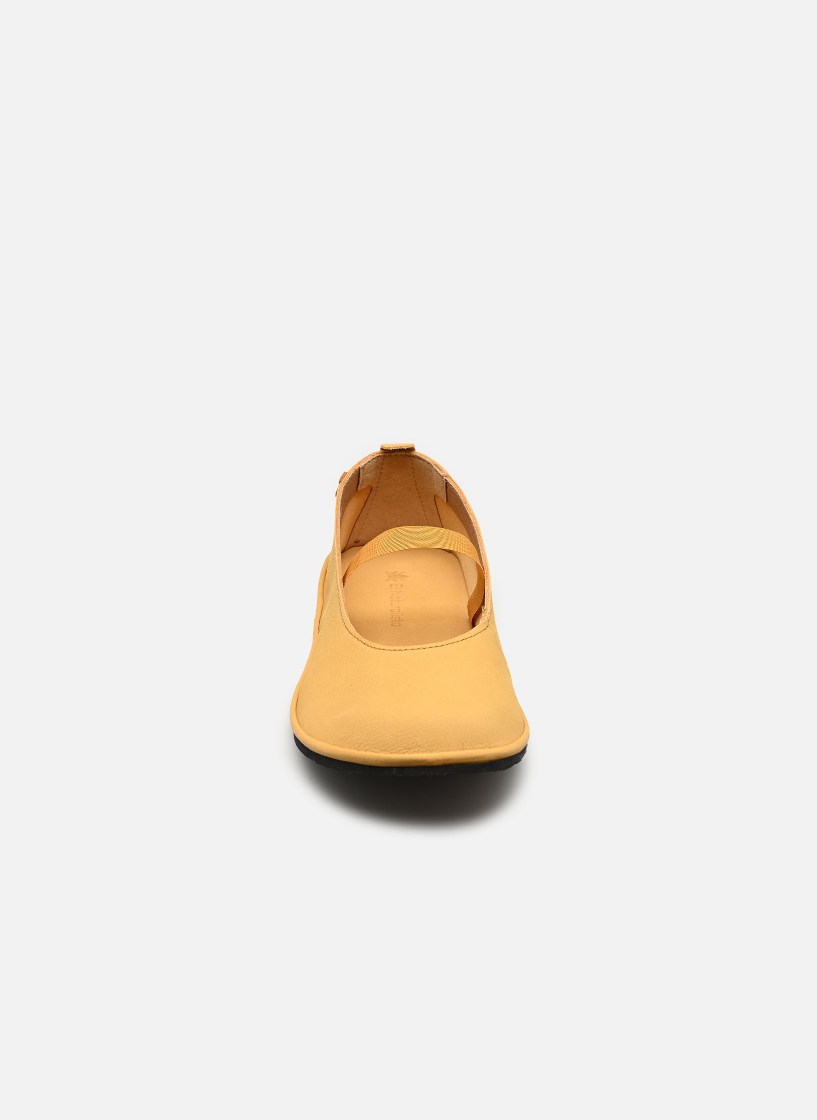 Ballerines classiques Bare N5670 femme jaune El Naturalista Ballerines classiques Bare N5670 femme jaune NOBUCK HONEY