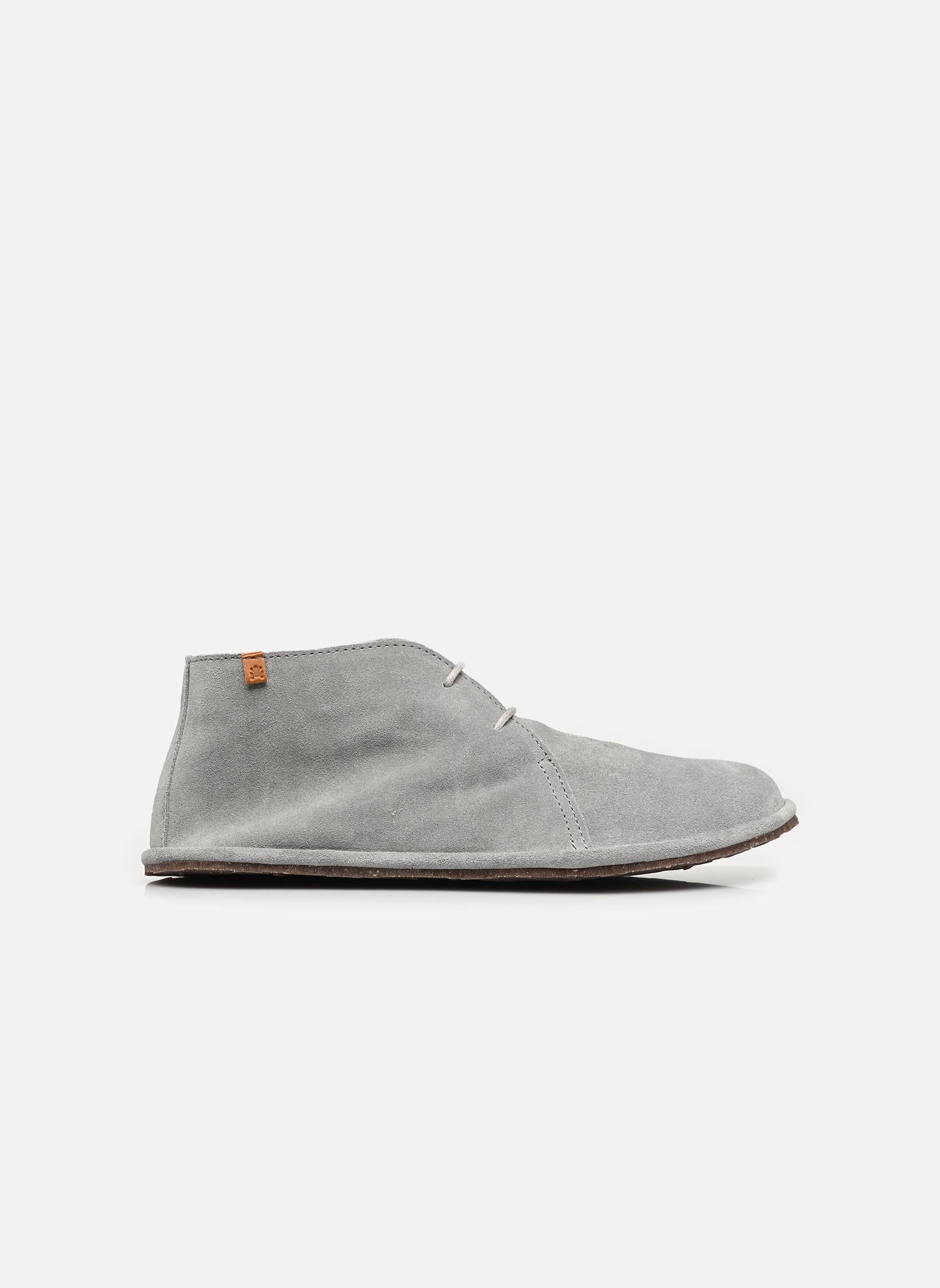 Geschnürte Stiefeletten BARE N5672 damen blau El Naturalista Geschnürte Stiefeletten BARE N5672 damen blau SILK SUEDE BLUE