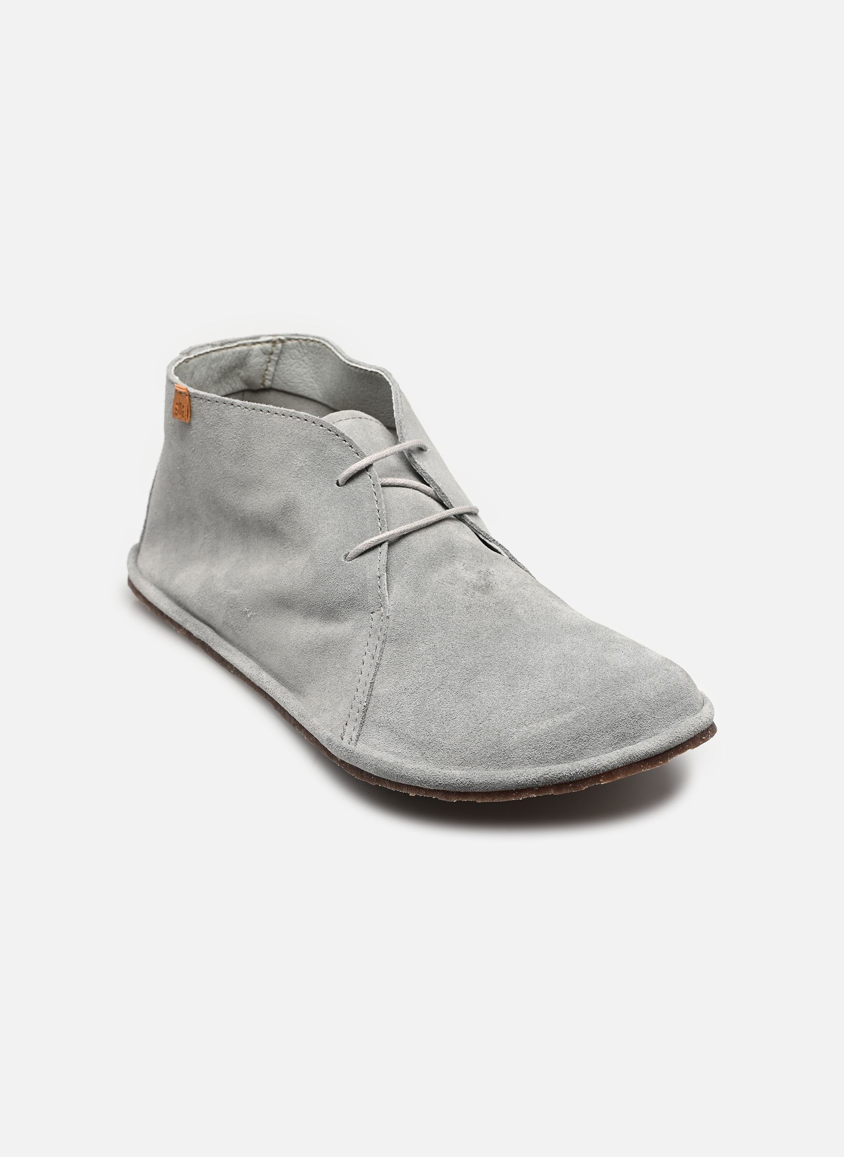 Geschnürte Stiefeletten BARE N5672 damen blau El Naturalista Geschnürte Stiefeletten BARE N5672 damen blau SILK SUEDE BLUE