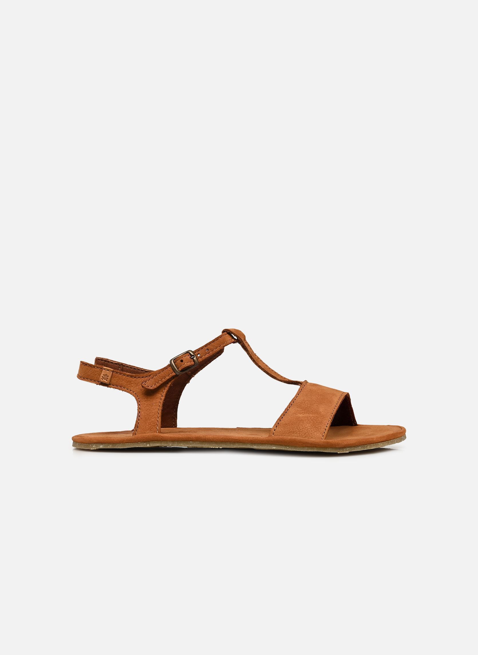 Platte sandalen SATYA N5686 dames bruin El Naturalista Platte sandalen SATYA N5686 dames bruin NOBUCK LAVADO CUERO