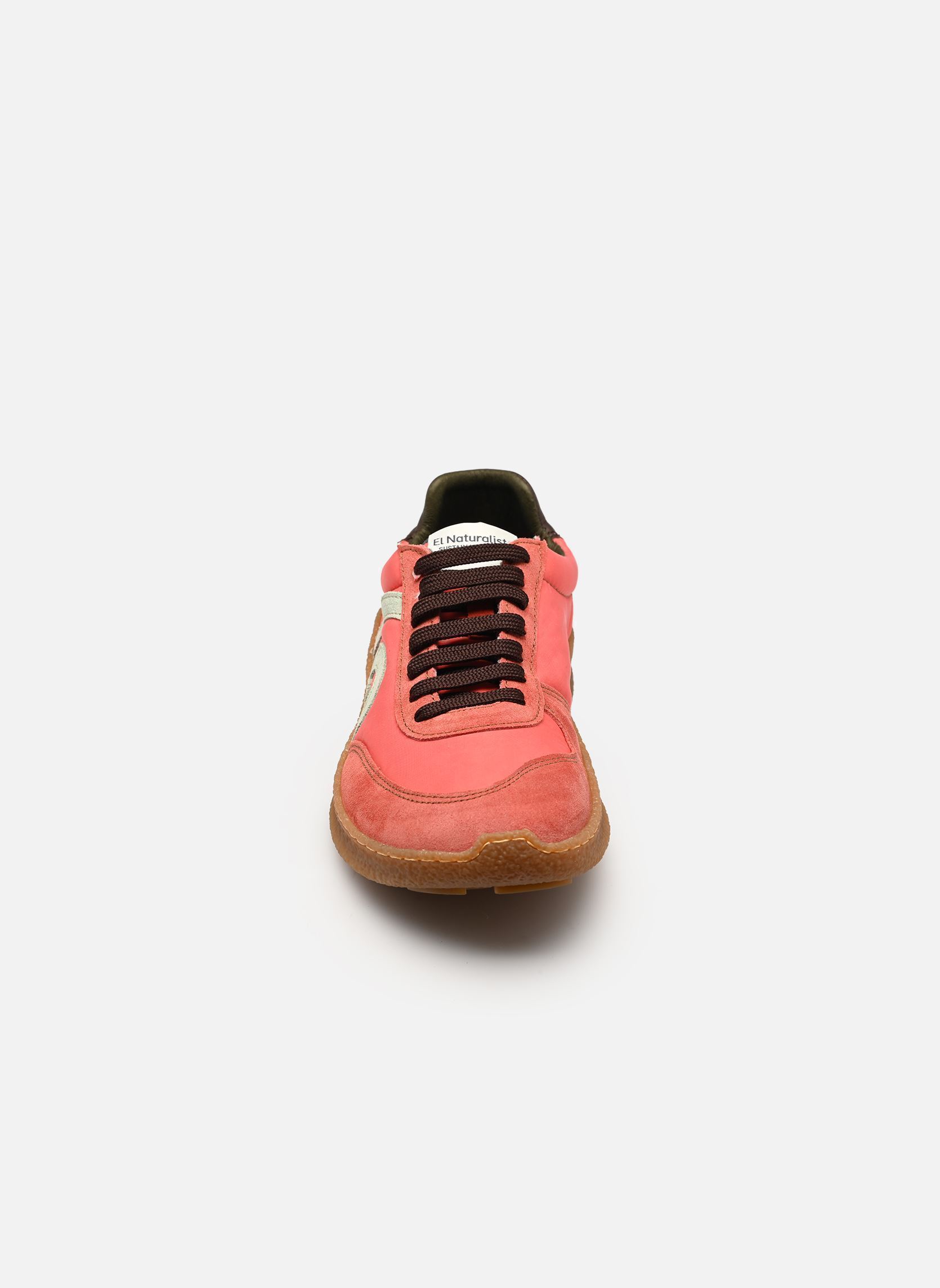 Sneakers OROEL N5435A dames roze El Naturalista Sneakers OROEL N5435A dames roze MULTI MATERIAL CORAL