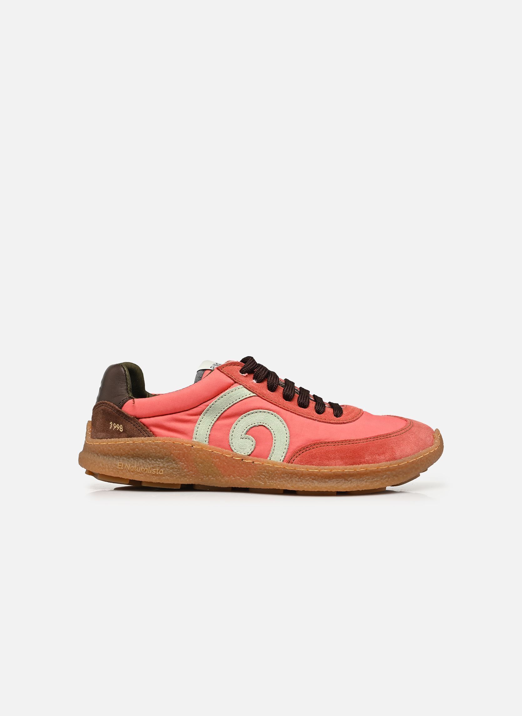 Sneakers OROEL N5435A dames roze El Naturalista Sneakers OROEL N5435A dames roze MULTI MATERIAL CORAL