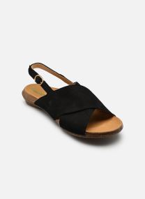 Flache Sandalen WAKATAUA N5558 damen braun