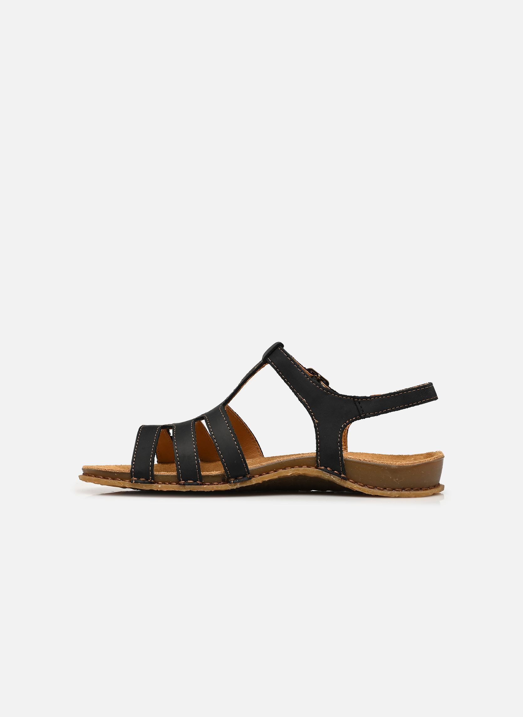 Platte sandalen PANGLAO N5803 dames zwart El Naturalista Platte sandalen PANGLAO N5803 dames zwart ARIZONA BLACK