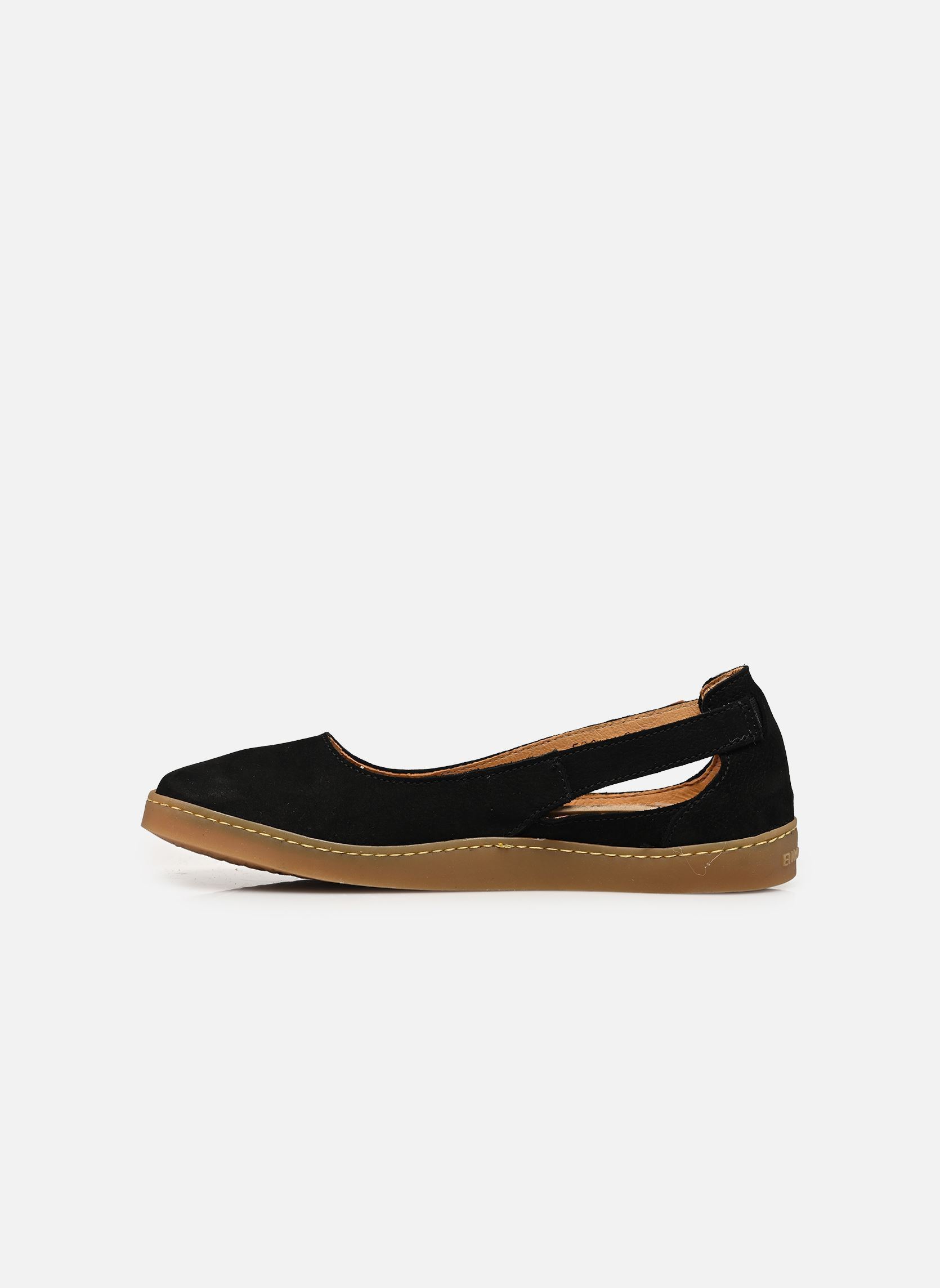 Klassieke ballerina's ORIGEN N5906 dames zwart El Naturalista Klassieke ballerina's ORIGEN N5906 dames zwart NOBUCK BLACK