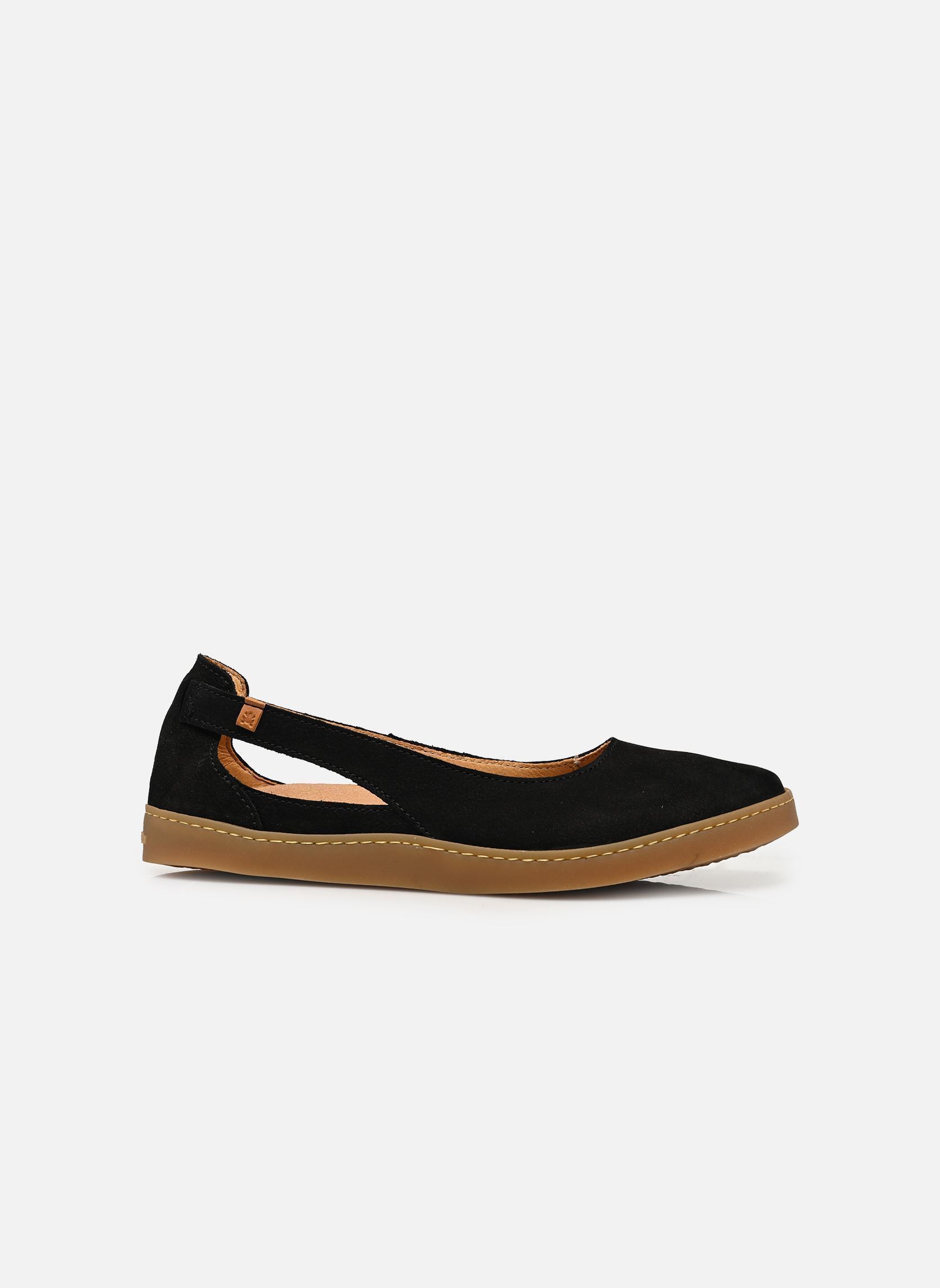 Klassieke ballerina's ORIGEN N5906 dames zwart El Naturalista Klassieke ballerina's ORIGEN N5906 dames zwart NOBUCK BLACK