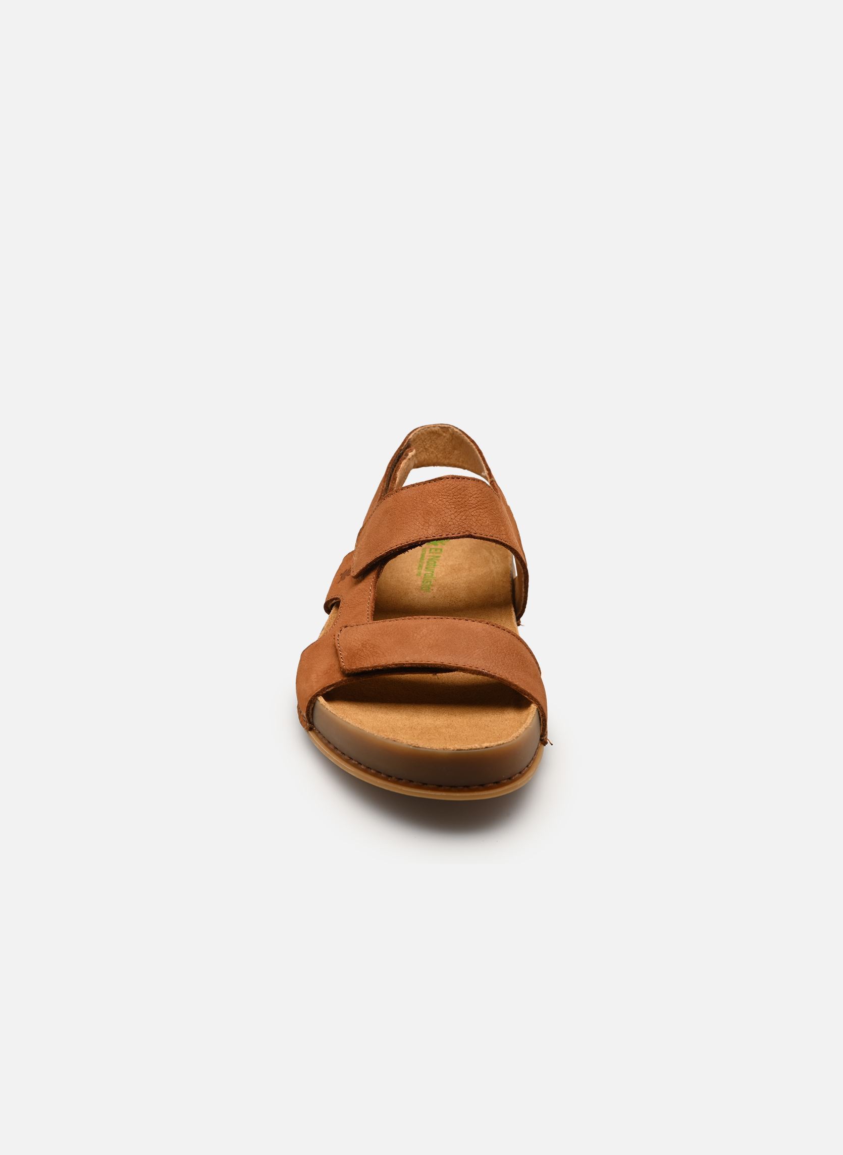Flache Sandalen HORIZON N6003 damen braun El Naturalista Flache Sandalen HORIZON N6003 damen braun NOBUCK CUERO