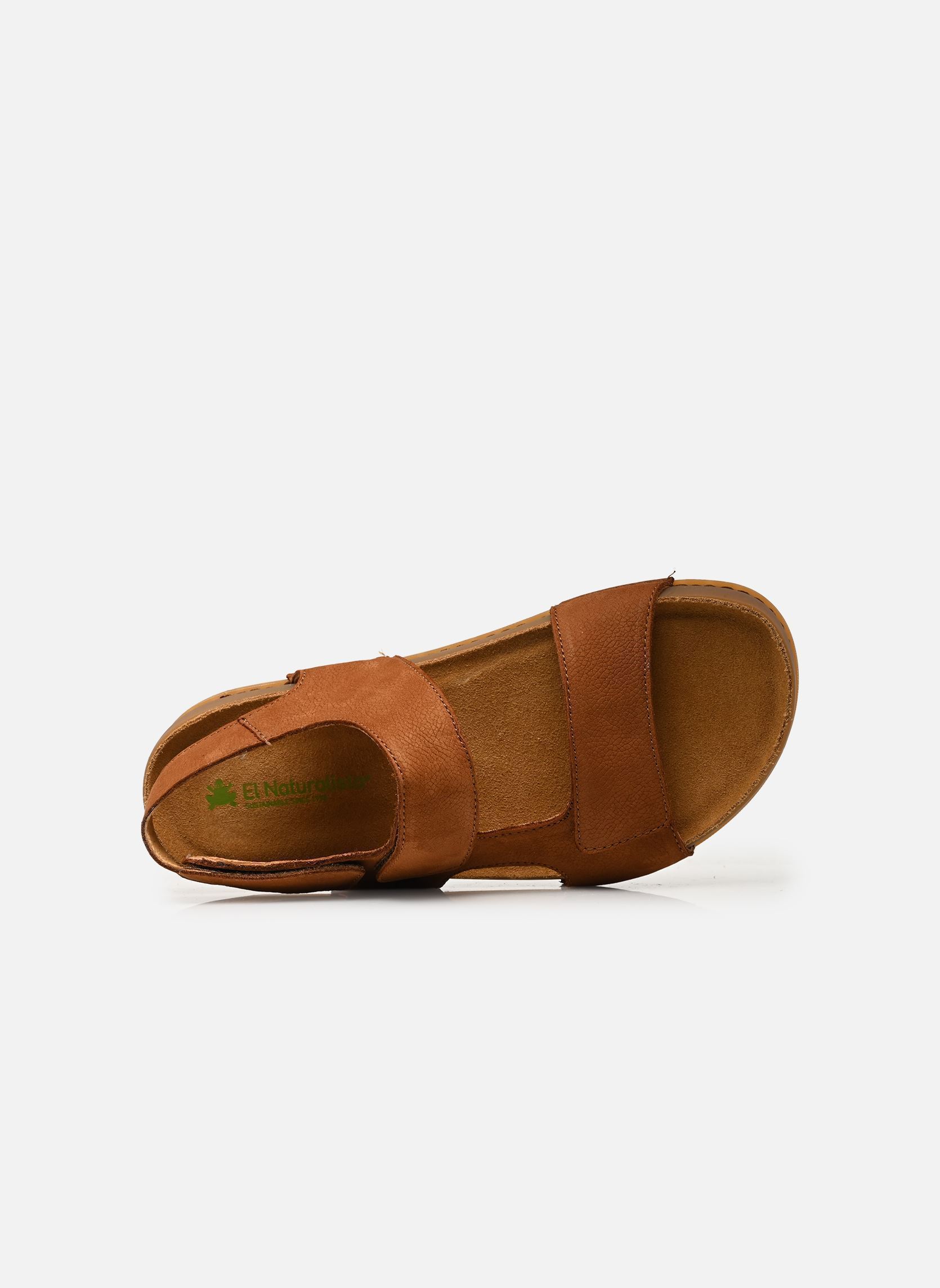 Flache Sandalen HORIZON N6003 damen braun El Naturalista Flache Sandalen HORIZON N6003 damen braun NOBUCK CUERO