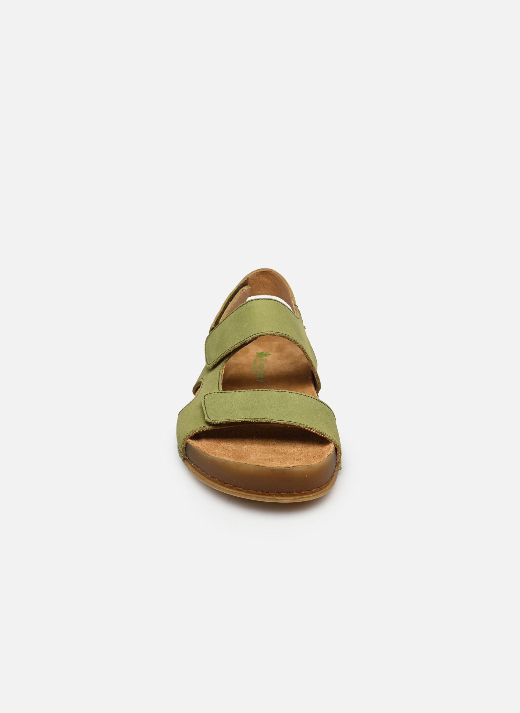 Platte sandalen HORIZON N6003 dames groen El Naturalista Platte sandalen HORIZON N6003 dames groen NOBUCK LIKEN