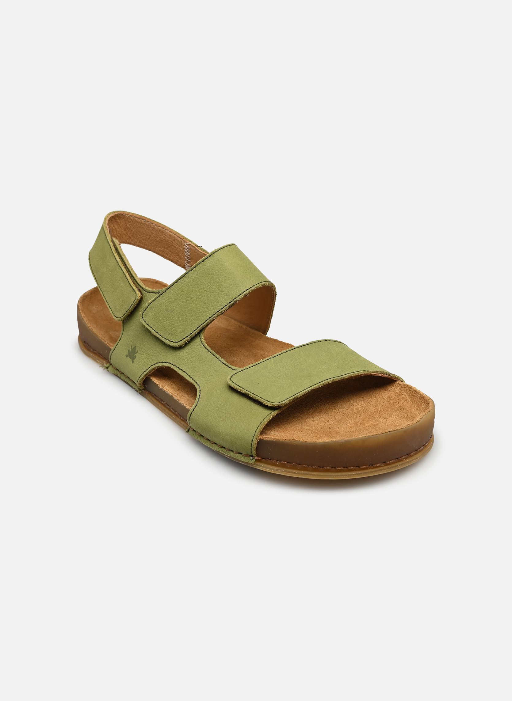 Platte sandalen HORIZON N6003 dames groen El Naturalista Platte sandalen HORIZON N6003 dames groen NOBUCK LIKEN