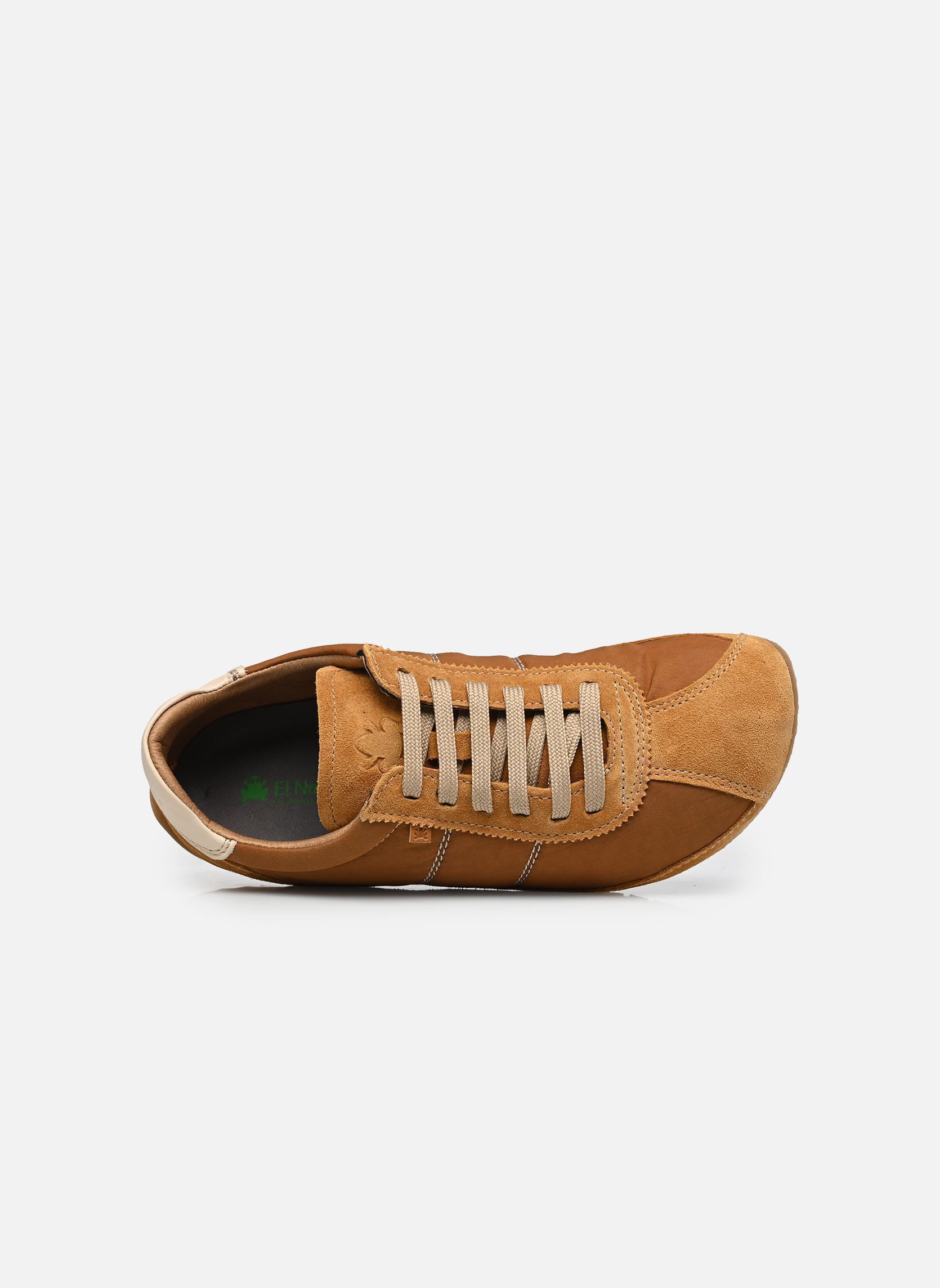 Baskets ONDINA N5935A femme marron El Naturalista Baskets ONDINA N5935A femme marron WASHED NYLON CUERO