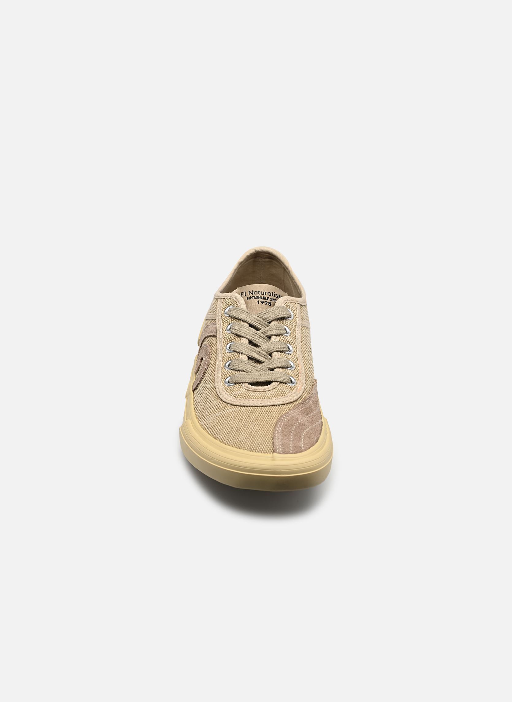 Baskets TEKO N5953 femme beige El Naturalista Baskets TEKO N5953 femme beige WASHED COTTON BEIG