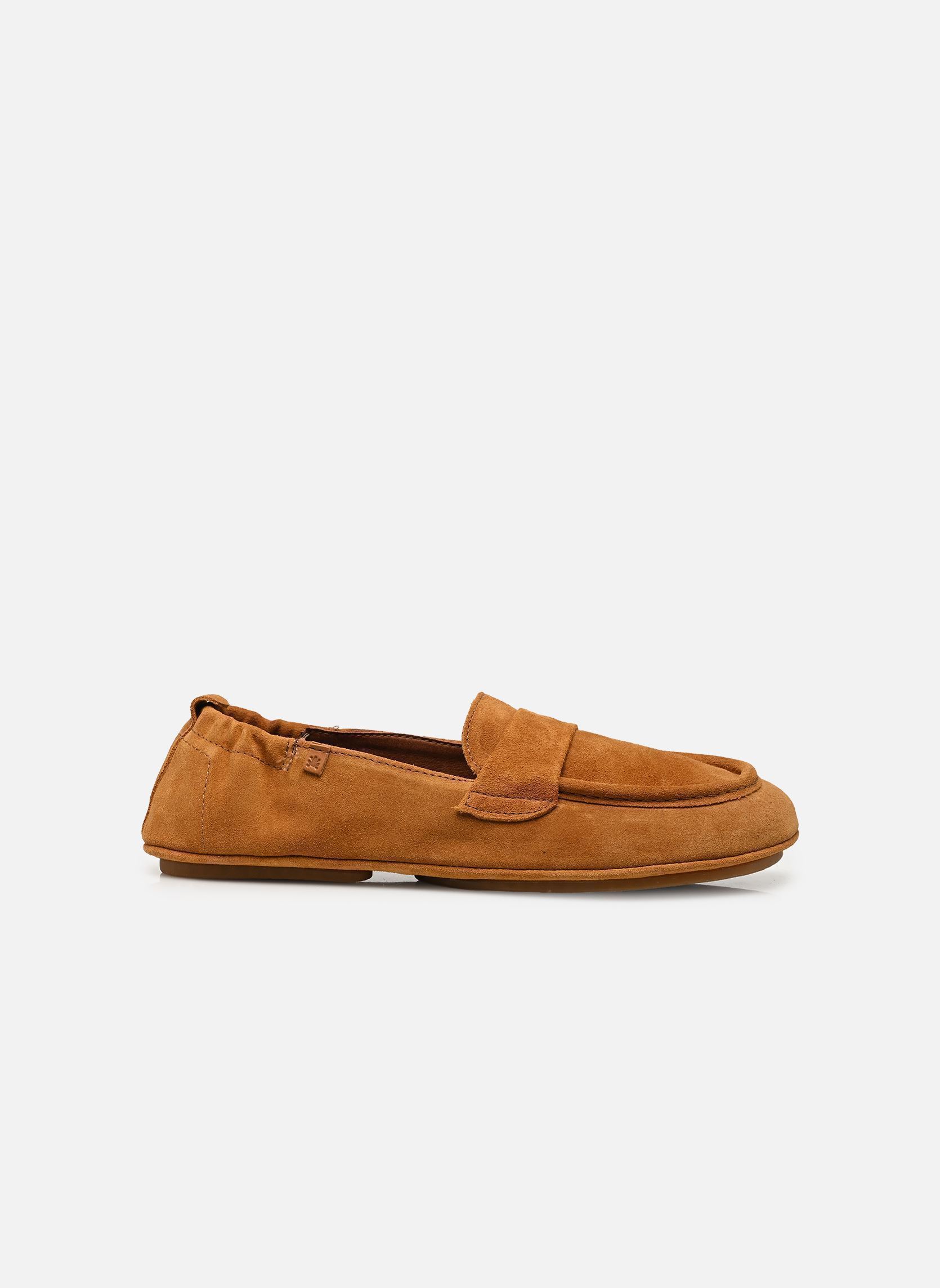 Mocassins ESSENCE N5822S femme marron El Naturalista Mocassins ESSENCE N5822S femme marron SILK SUEDE TOFFEE