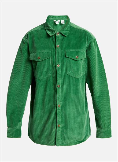 Roxy Chemises Let It Go Cord femme vert