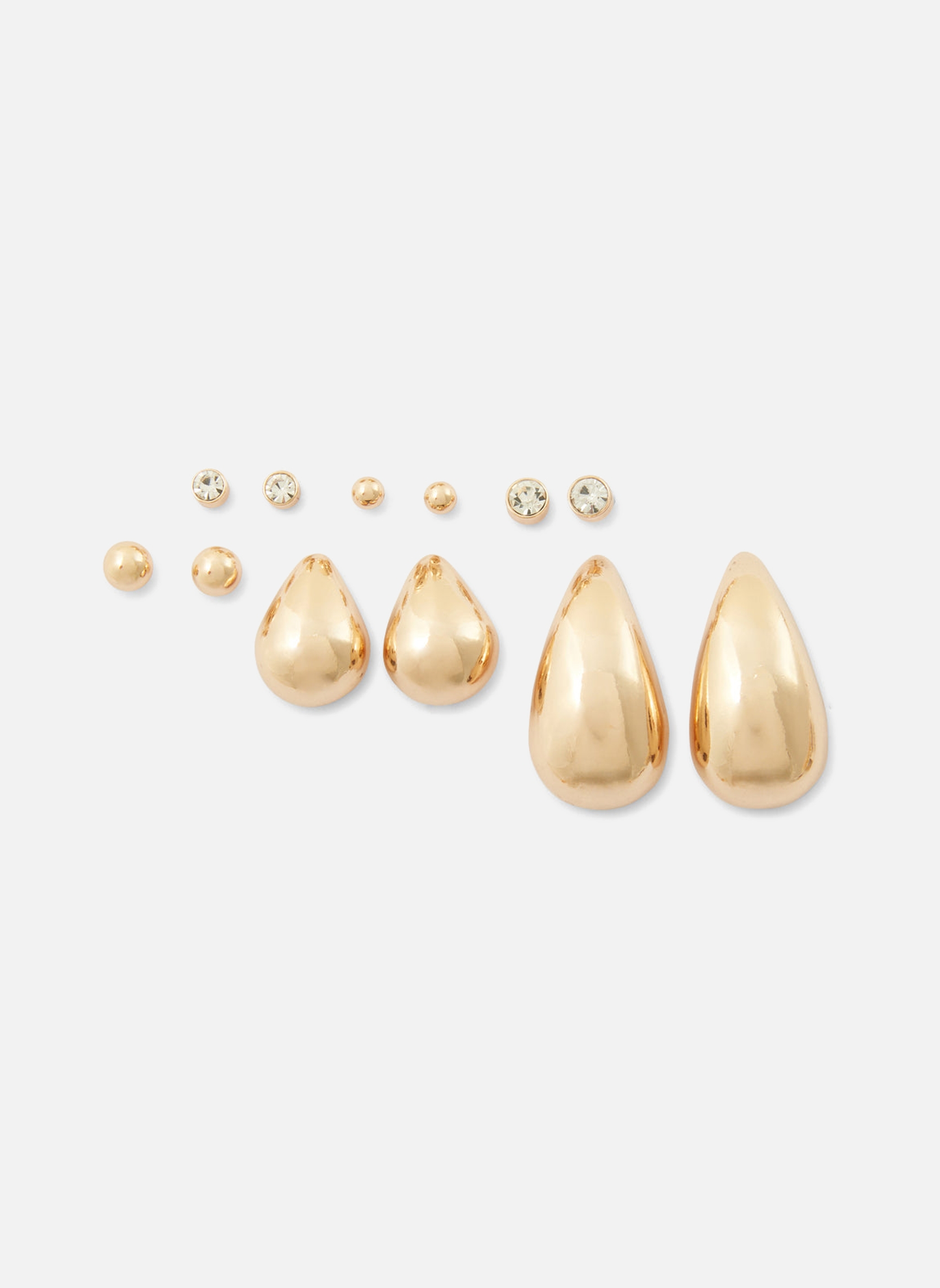 Lot De 4 Paires De Boucles D'oreilles Fantaisie - Neuf Sans Emballage - Idéal Pour Assortiments