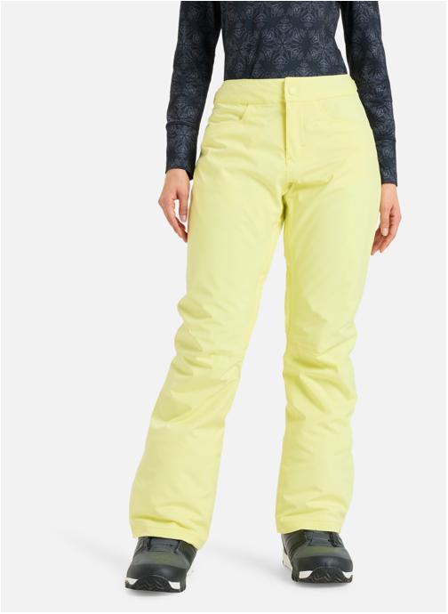 Roxy Pantalons droit Backyard femme jaune