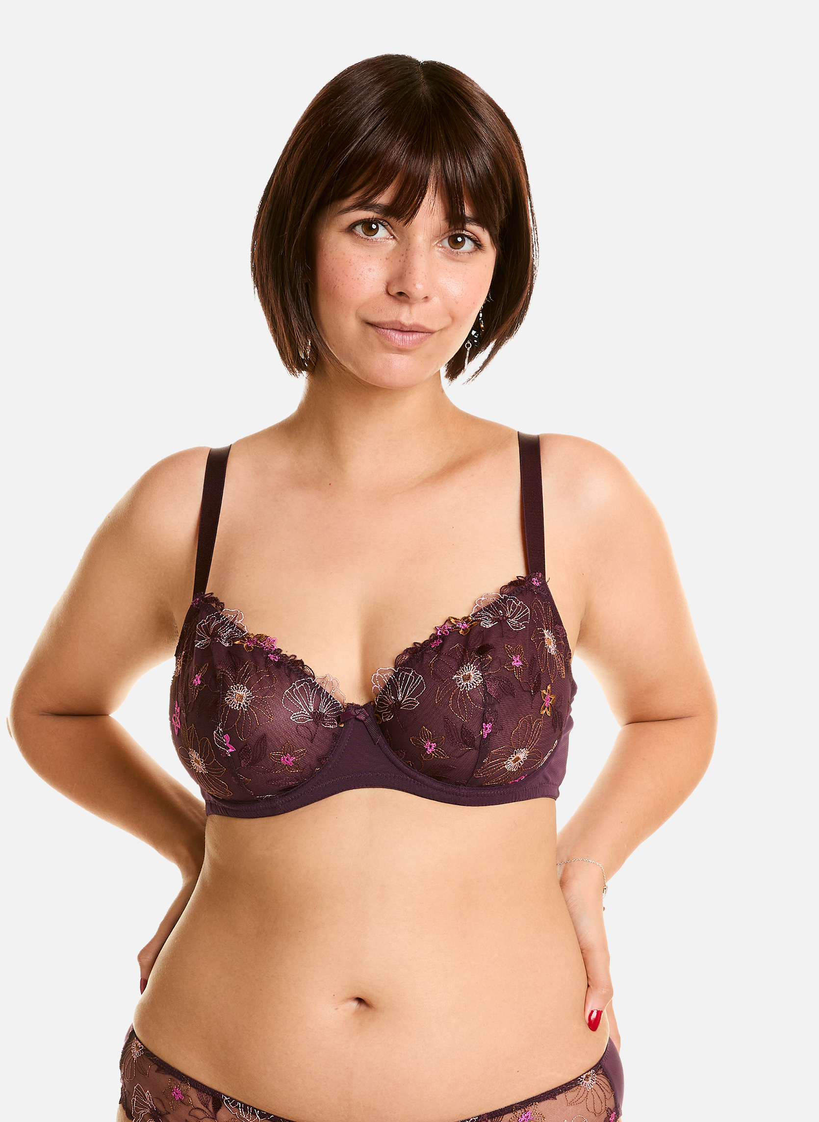 Brassière de sport,Soutien-gorge Push-Up antichoc et respirant pour