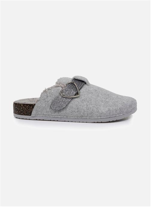 Isotoner Chaussons Chaussons sabots Femme Gris chiné paillettes femme gris