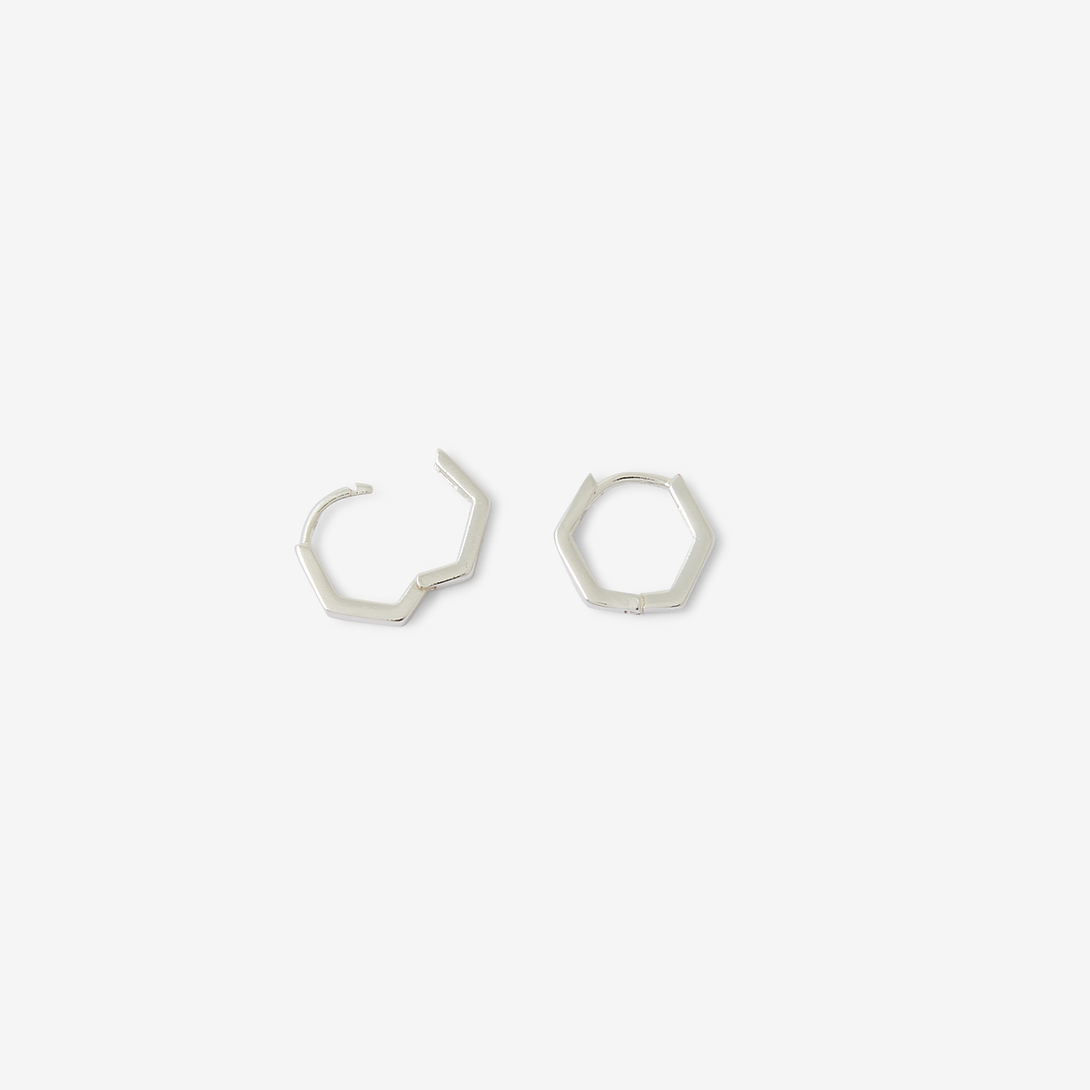 Boucles D'oreilles Créoles 14mm Argent Massif 925 – Avec Boule, Dormeuses, Neuf