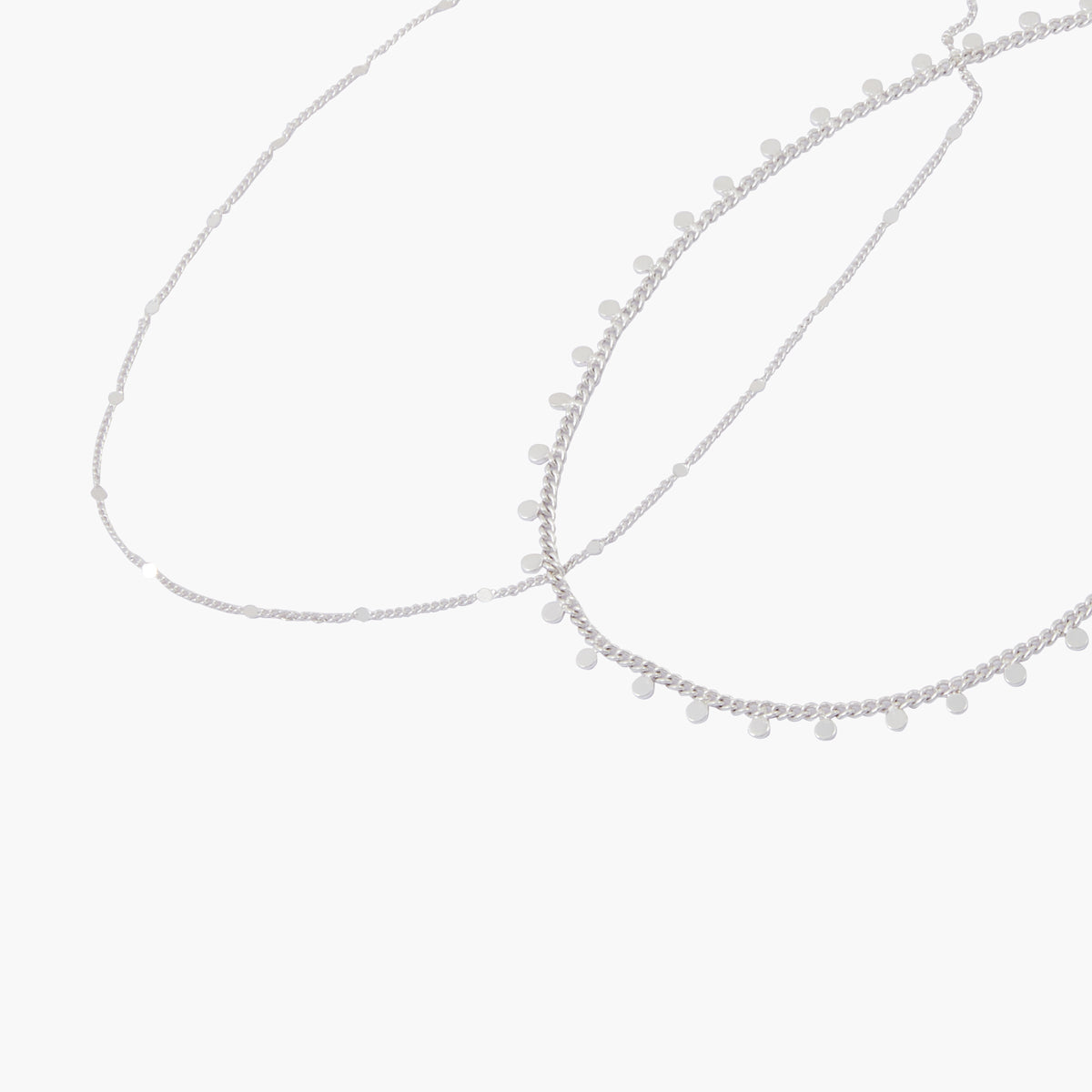 Chaînes/bracelets De Cheville Argentées - Neuves Sans Emballage