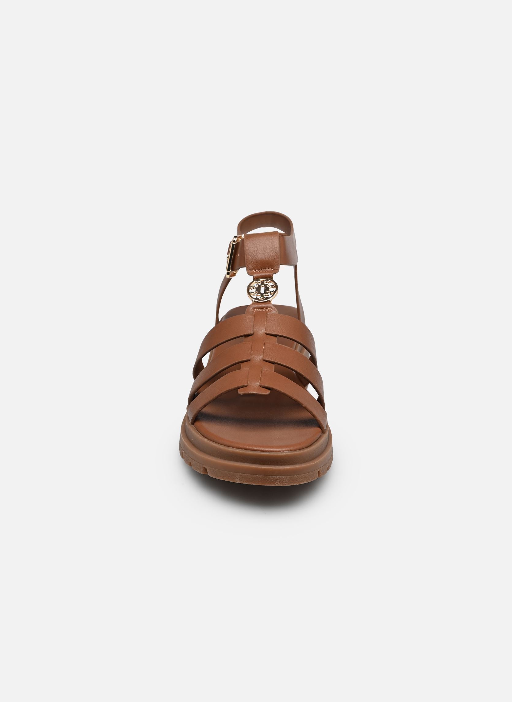 Sandales compensées et plateformes Sandale GANKASO femme marron MADE BY Sandales compensées et plateformes Sandale GANKASO femme marron Cognac
