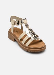 Sandales compensées et plateformes Sandale GANKASO femme or et bronze