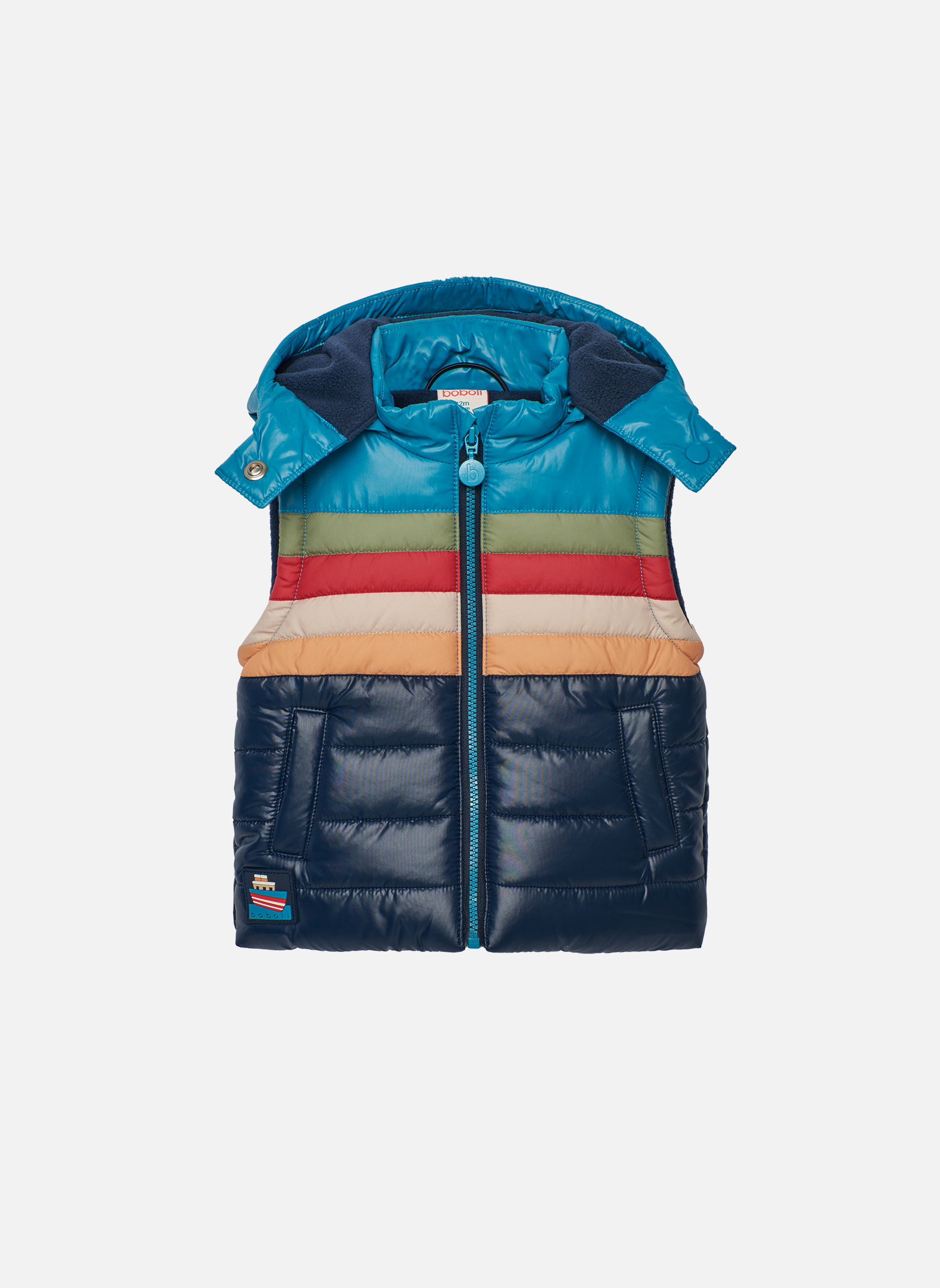 Gilet Garçon Enfant Bleu - PETIT BATEAU