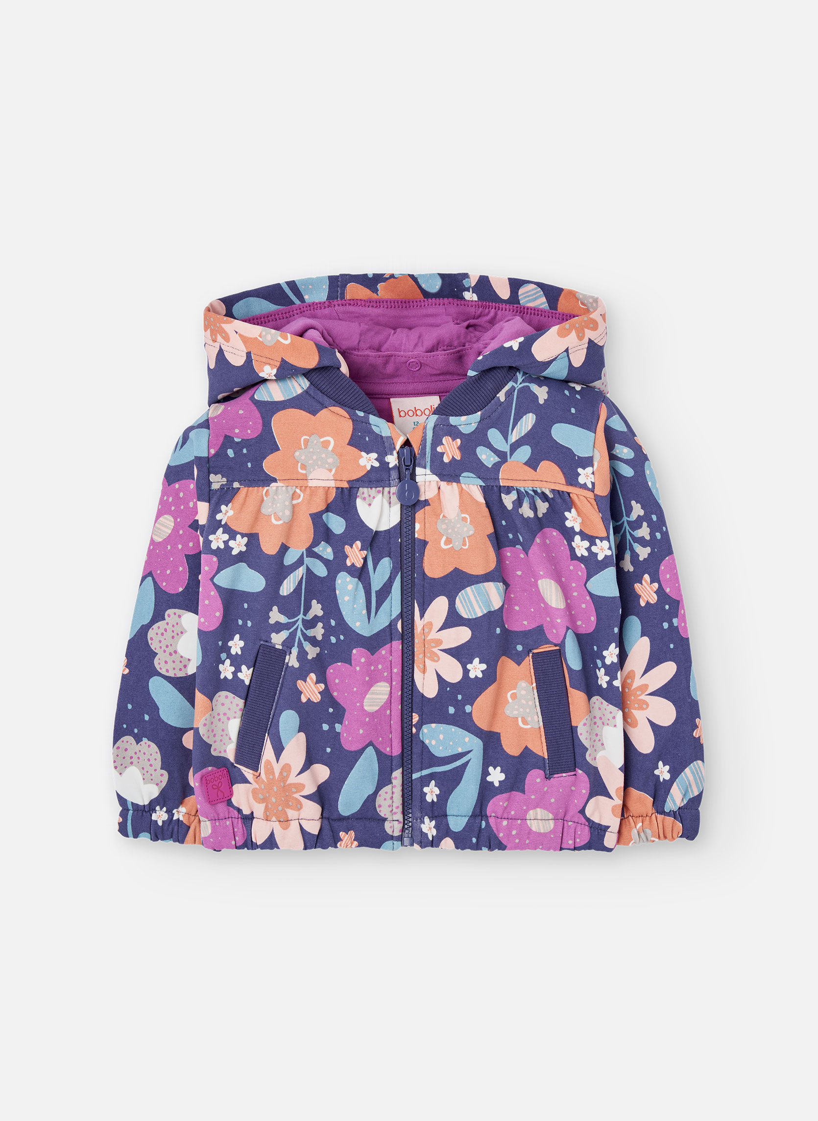 Veste Fille Lisan – Imprimé Fleurs – Taille 4 Ans – Très Bon état