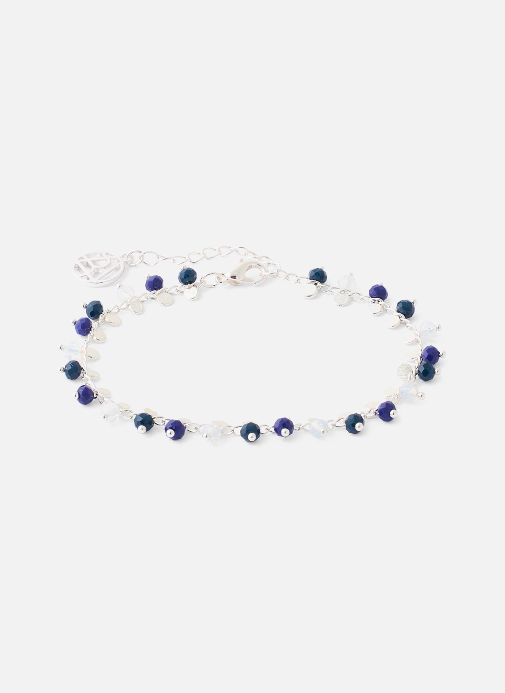Bracelet Cheville Perles Turquoise Bleues - Chaîne Réglable Acier Inoxydable - Bijou Plage été Pour Femme