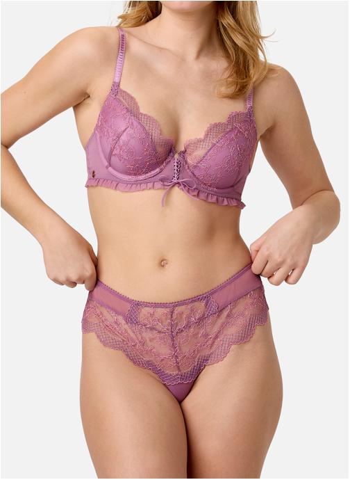 Brigitte Bardot Culottes Shorty tanga rose Corolle femme rose