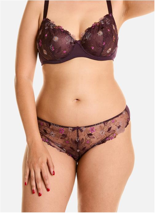 Pomm'Poire Culottes Culotte prune Santal femme violet