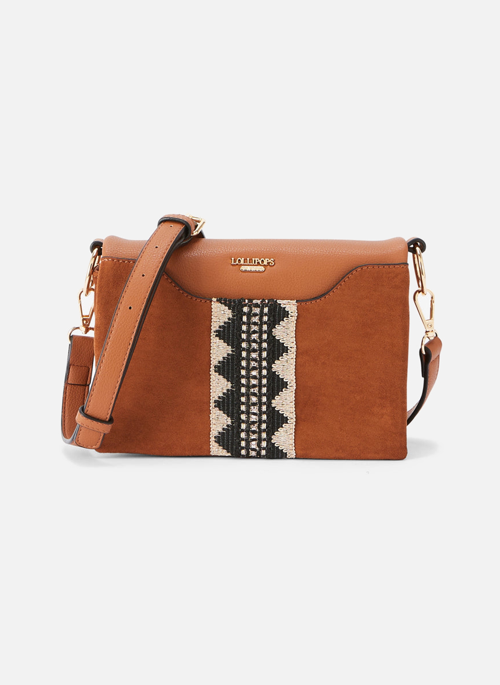 Sac à main vintage en cuir Lollipops Marron | Galeries Lafayette