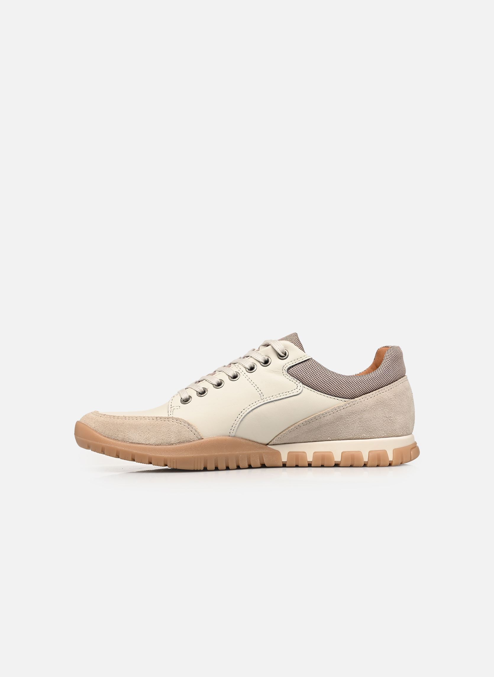Lage sneakers WELINE heren wit Marvin&Co Lage sneakers WELINE heren wit Crème