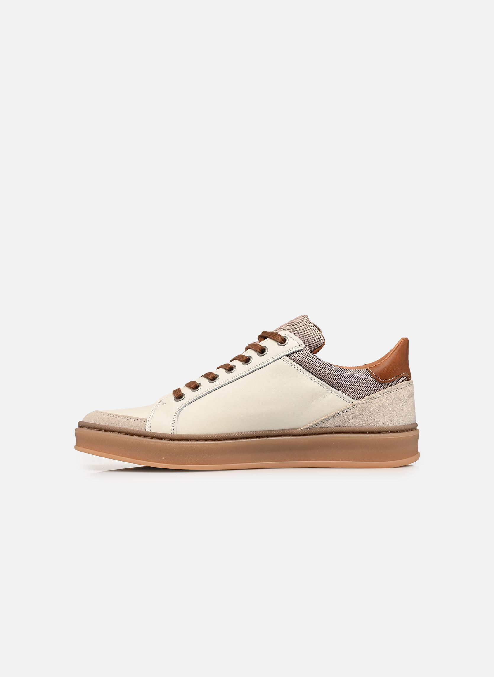 Baskets basses WUSTINE homme blanc Marvin&Co Baskets basses WUSTINE homme blanc Crème
